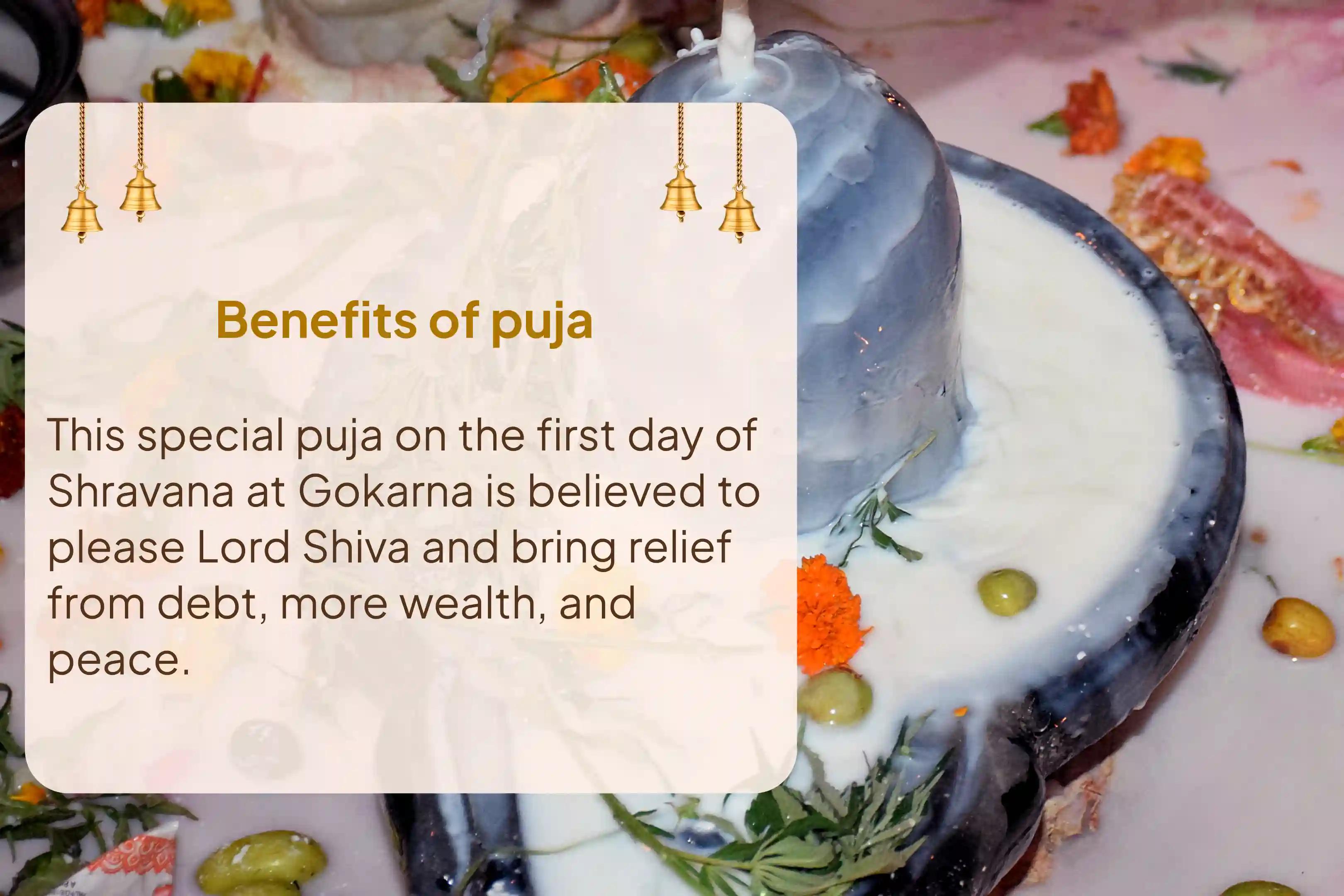Participate in the Shravana Month Start Special Gokarna Special Shiva Rudrabhishek and Shiva Rudra Homa for wealth, abundance, and debt-relief