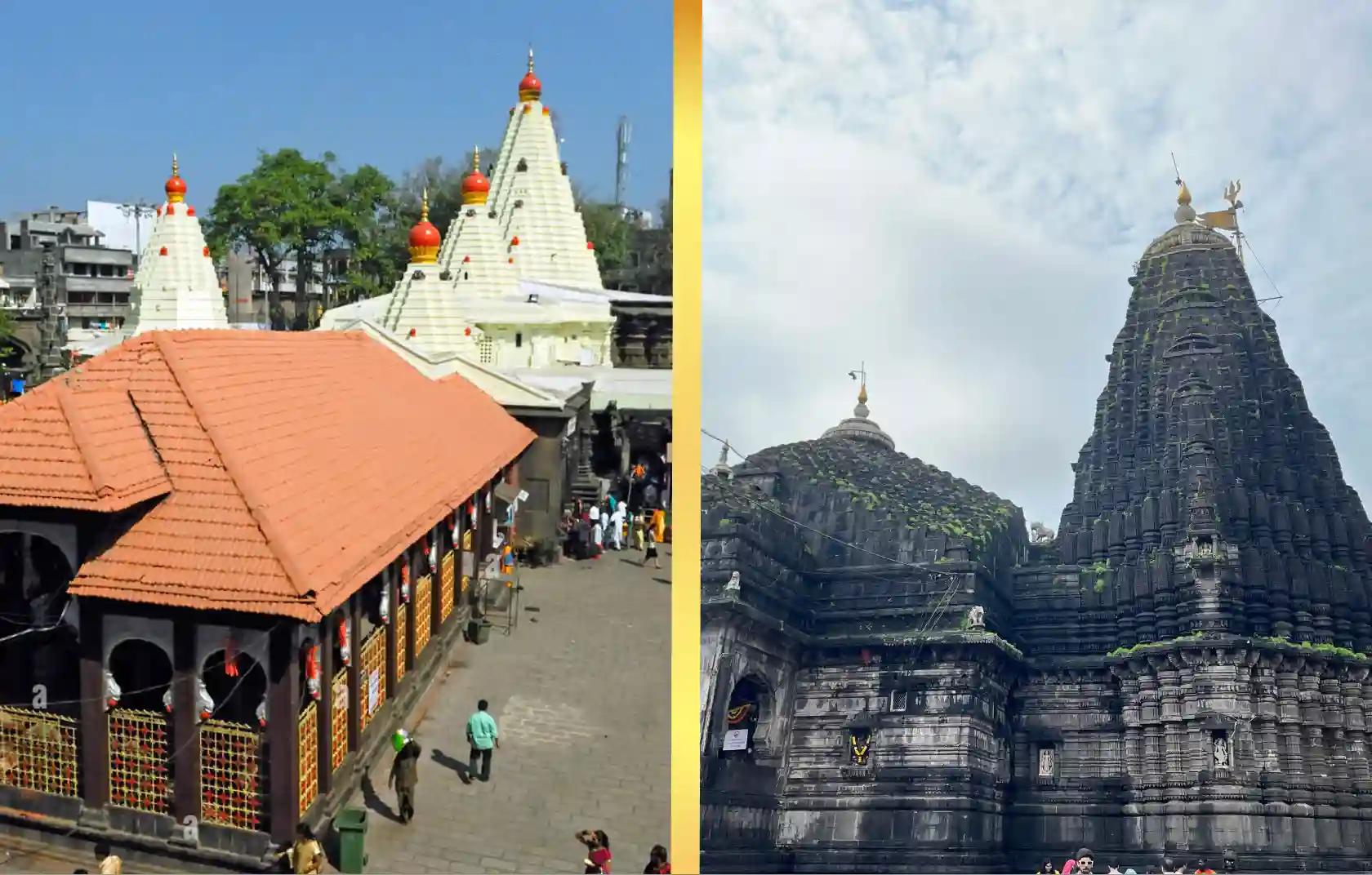 Maa Shaktipith Mahalaxmi Ambabai Temple, Trimbakeshwar Jyotirlinga, Nashik, Kolhapur