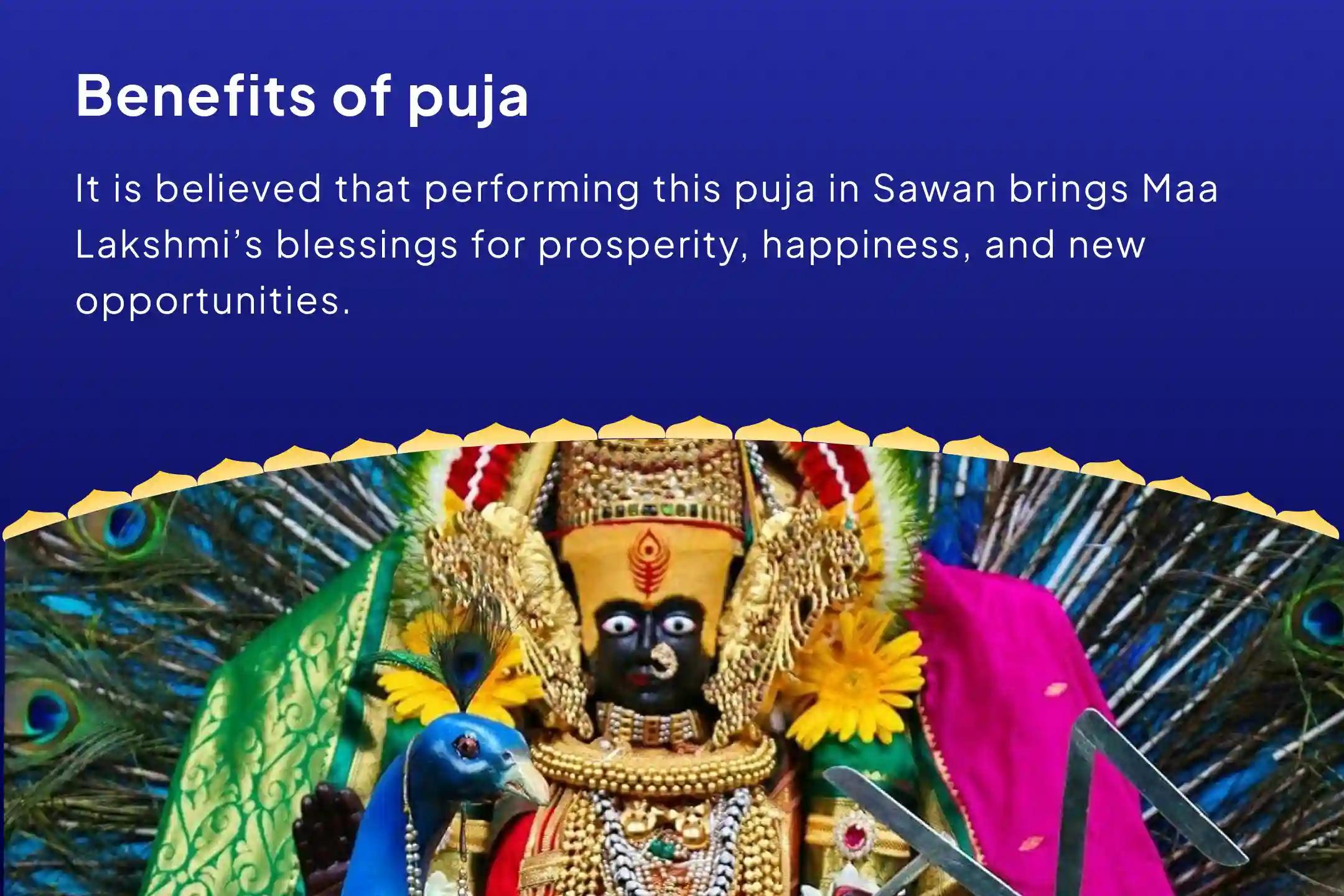 Sawan Friday – Shaktipeeth Wealth & Prosperity Special 11,000 Mahalakshmi Mantra Jaap, Vaibhav Lakshmi Puja, and Dhan-Samriddhi Havan to receive blessings of abundance in wealth and joy in life