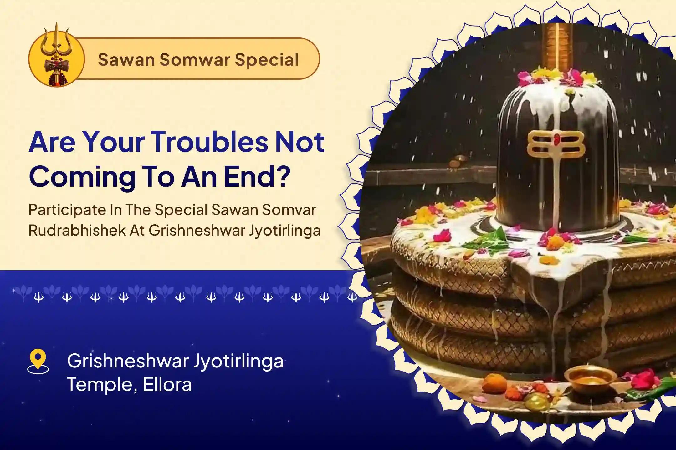 Sawan Grishneshwar Jyotirlinga Monday Special Sawan Grishneshwar Jyotirlinga Monday Special to Destroy Ill Health, Evil Eye and Negative Energies