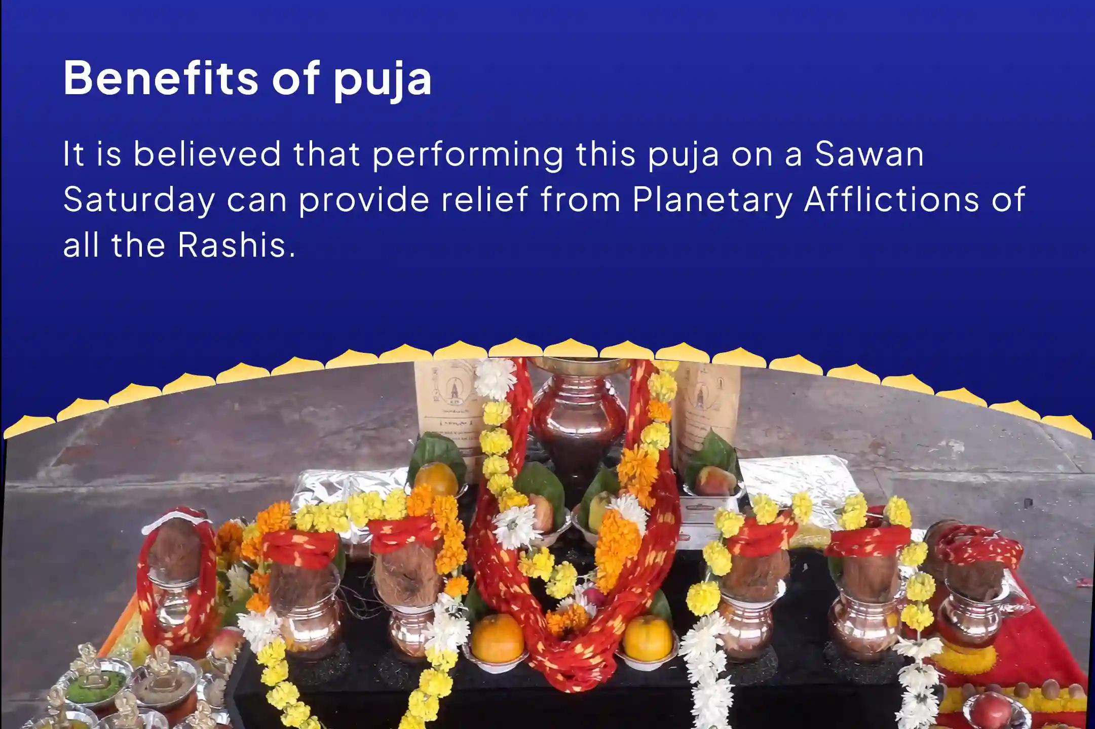 Sawan Shani Navagraha Shanti Special Navagraha Shanti Puja, Shani Til Tel Abhishek and Paap Graha Shanti Havan to Remove Planetary Afflictions of all the Rashis