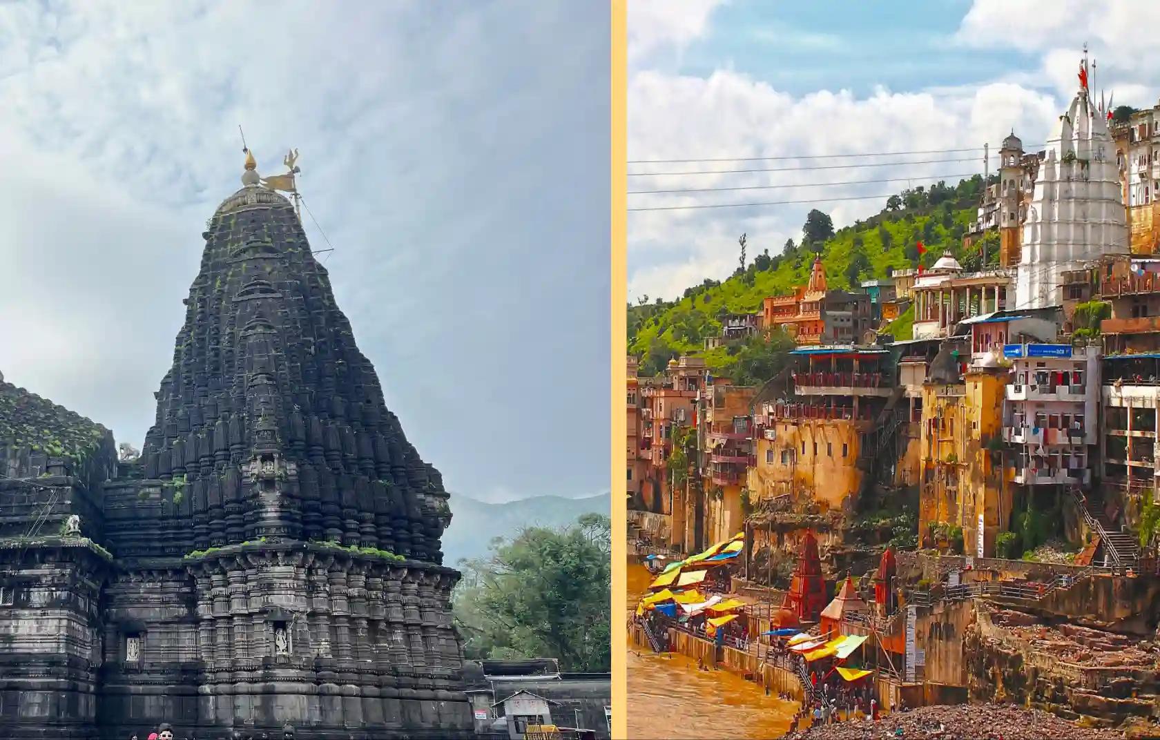 Shri Takshakeshwar Tirth Mandir, Shri Omkareshwar Jyotirlinga, Prayagraj, Khandwa