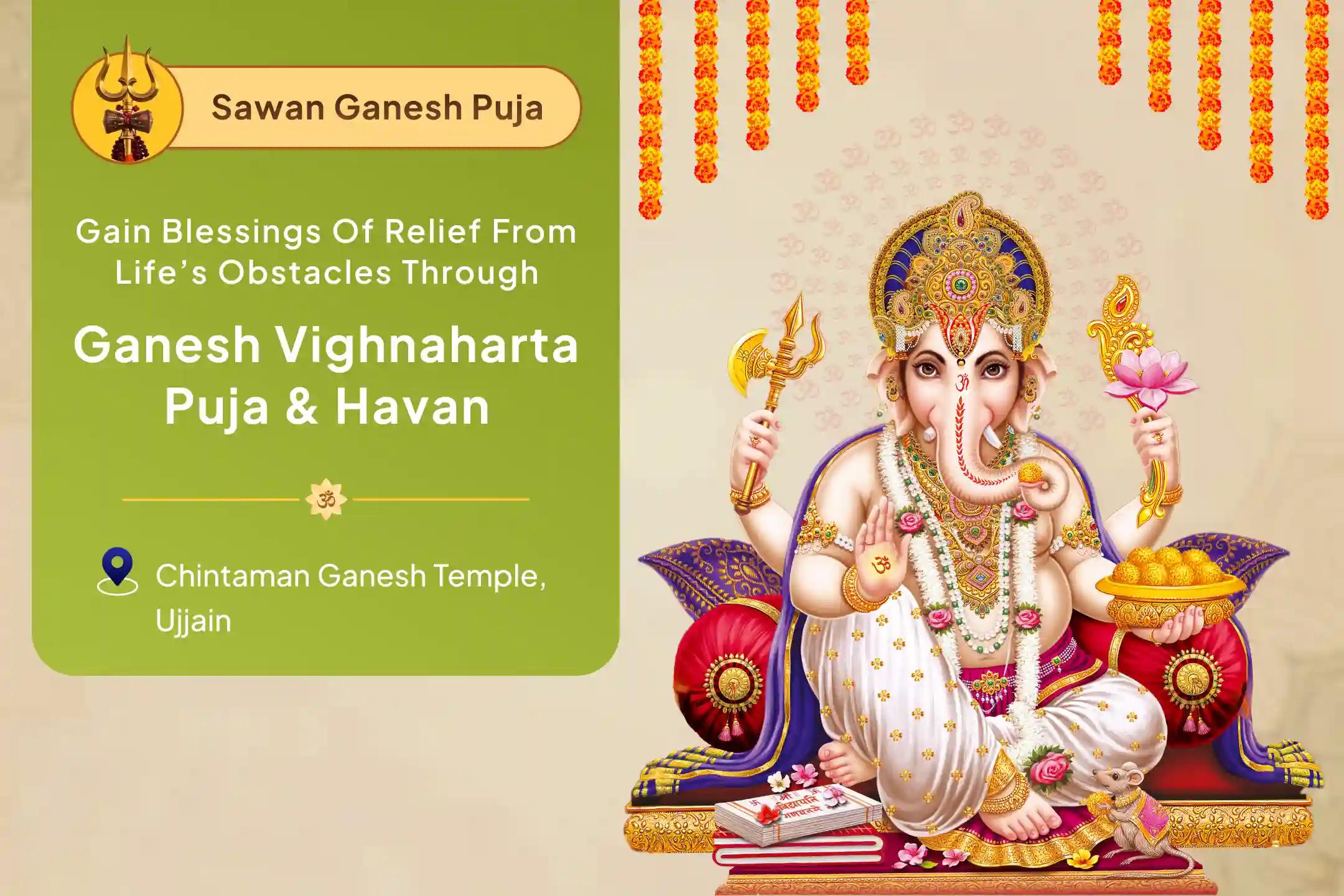 Sawan Wednesday Ganesh Obstacle Removal Special Ganesh Vighnaharta Puja and Havan To remove all obstacles and struggles in life
