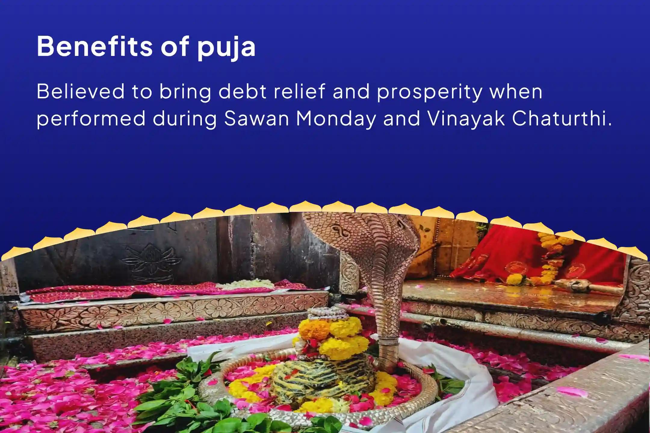 Sawan Somvar – Vinayak Chaturthi Special: Ganpati–Shiva anushthan with 21 Atharvashirsh Path, 1.08L Panchakshari Jaap, and Mahayagya to clear negativity, remove obstacles, and restore peace, success, and stability.