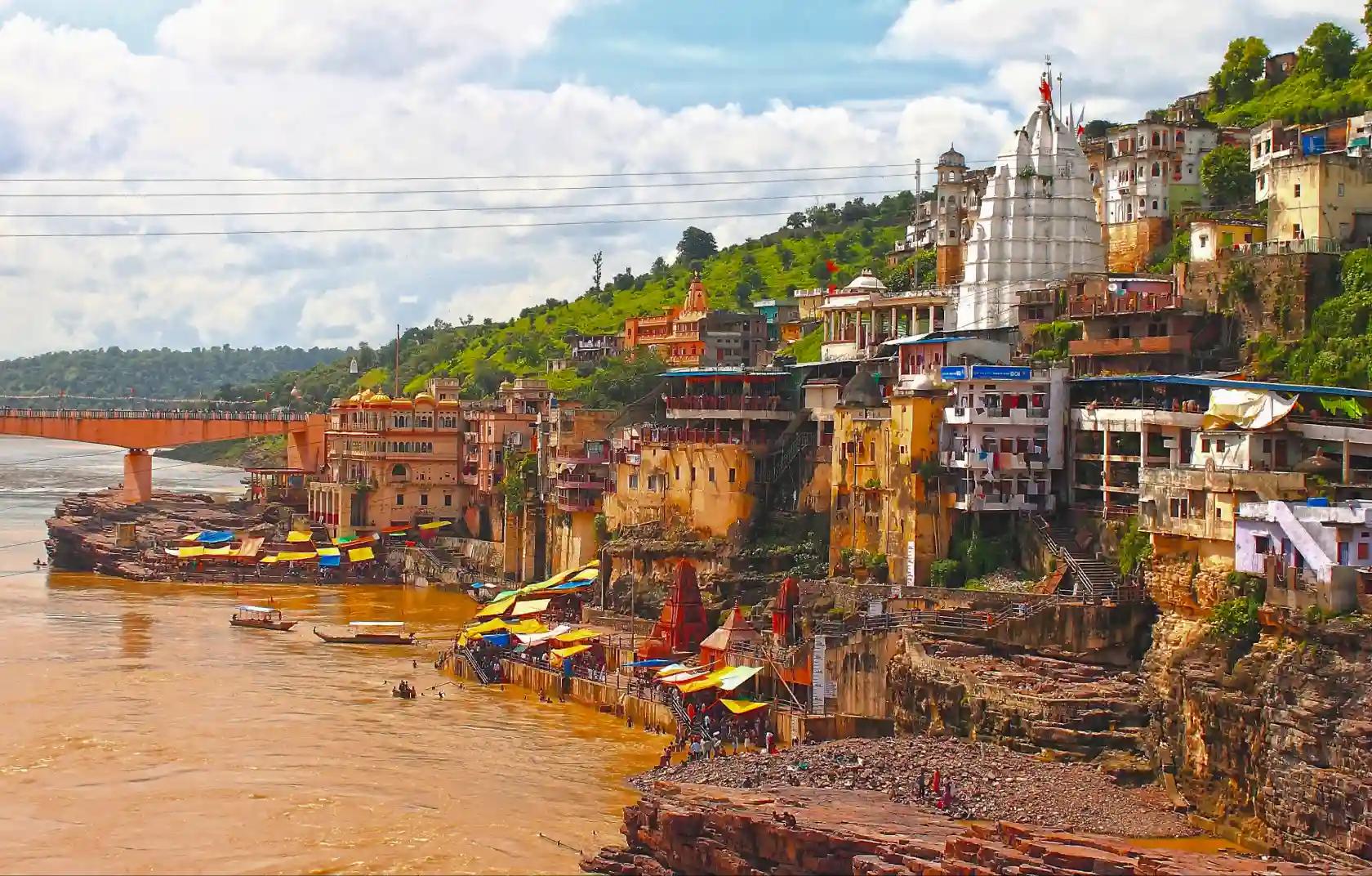 श्री ओंकारेश्वर ज्योतिर्लिंग मंदिर, खंडवा, मध्य प्रदेश 