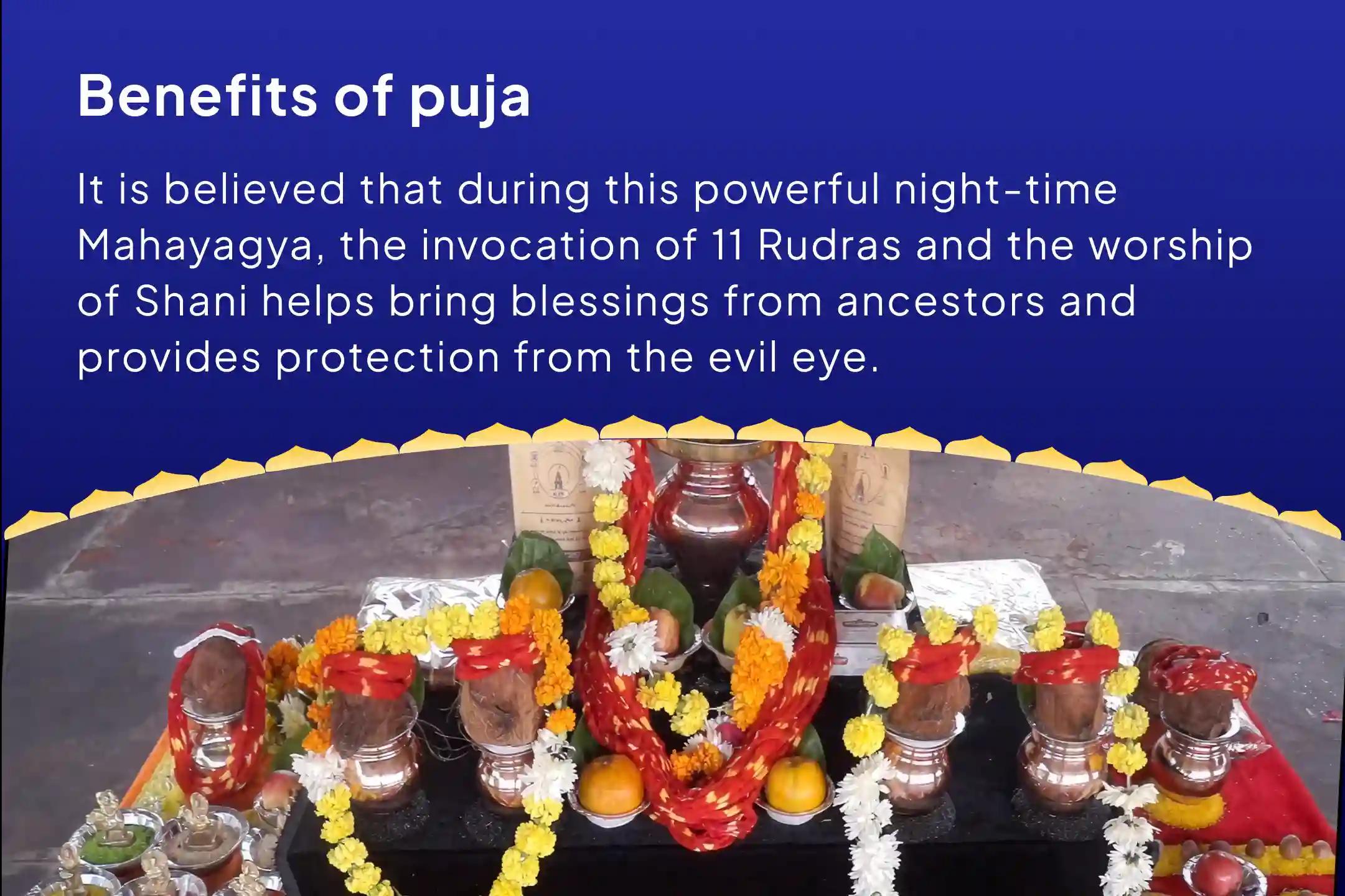 Sawan's Final Shiva Puja: 11 Kunds - 11 Shivas Nishit Kaal 11 Kundi Ekadash Rudra Mahayagya and Shani Til Tel Abhishek Invoke all 11 forms of Shiva to get blessings from Ancestors and Destroy Evil influences