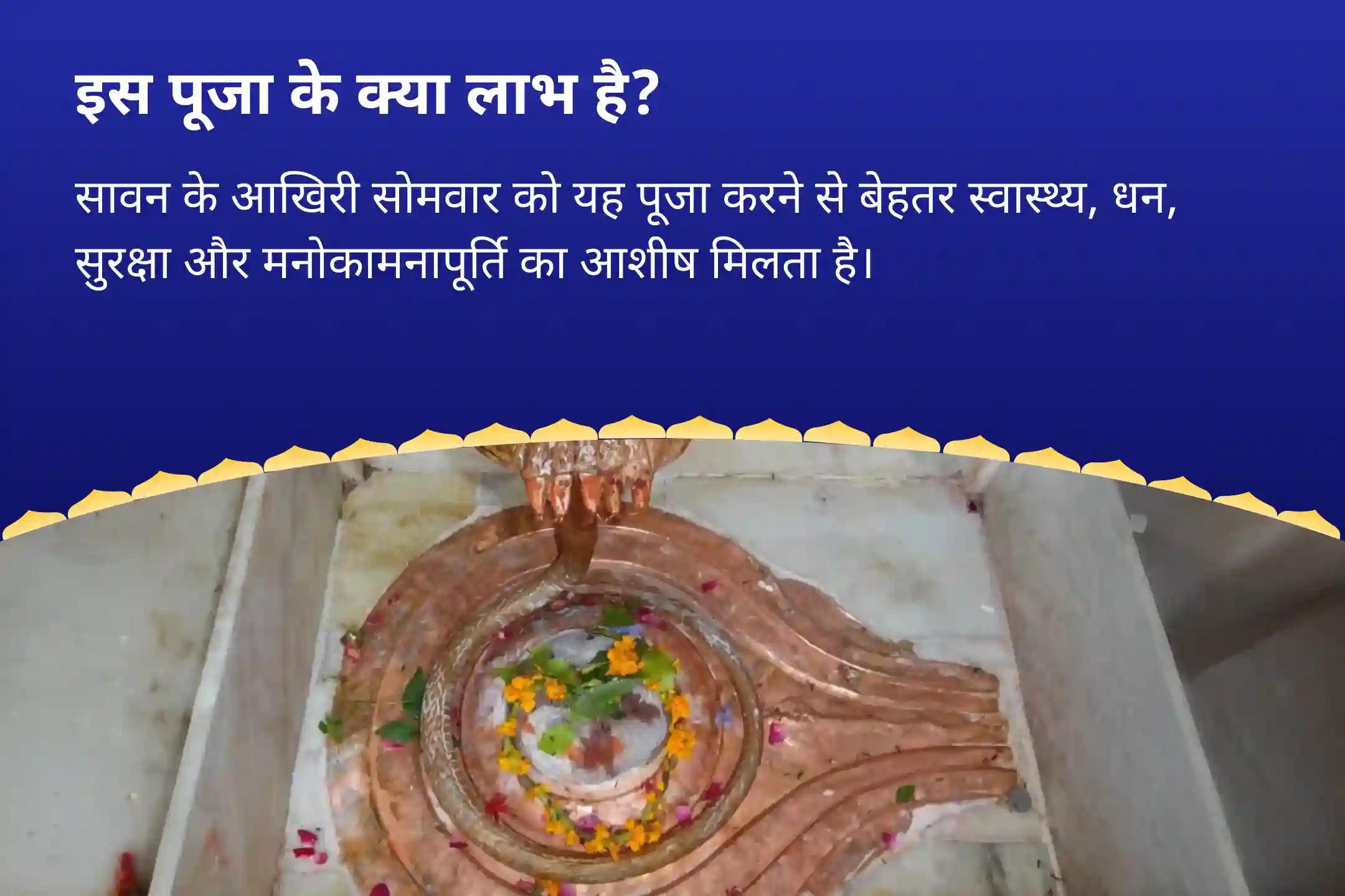 इच्छाओं की पूर्ति और वित्तीय स्थिरता का आशीष पाने के लिए सावन आखिरी सोमवार विशेष: 4 प्रहर पूजा (आशीष और आर्थिक लाभ) सावन आखिरी सोमवार विशेष: 4 प्रहर काशी महाअभिषेक पूजा