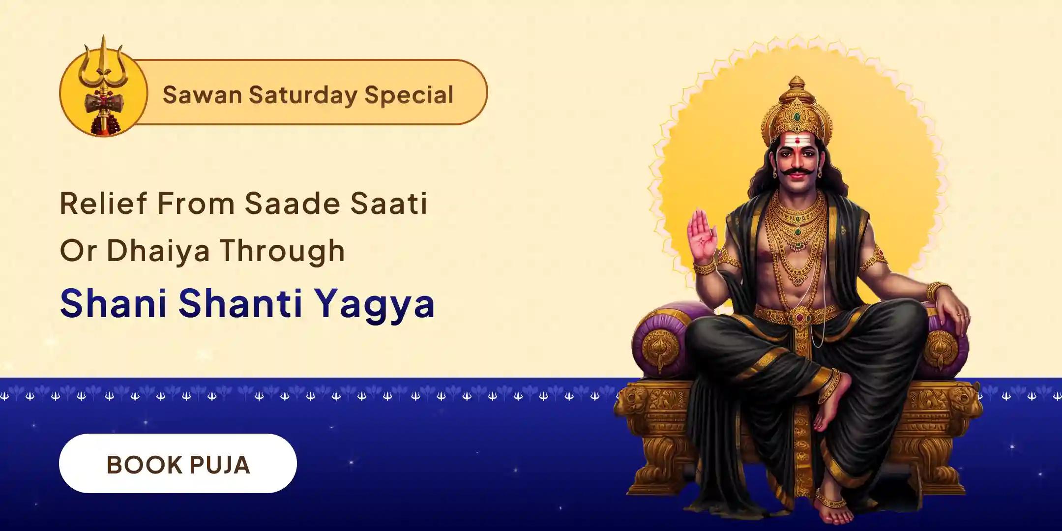 Shani Kavach Stotra Path, Krishna Govind Mantra Jaap, and Shani Shanti Yagya