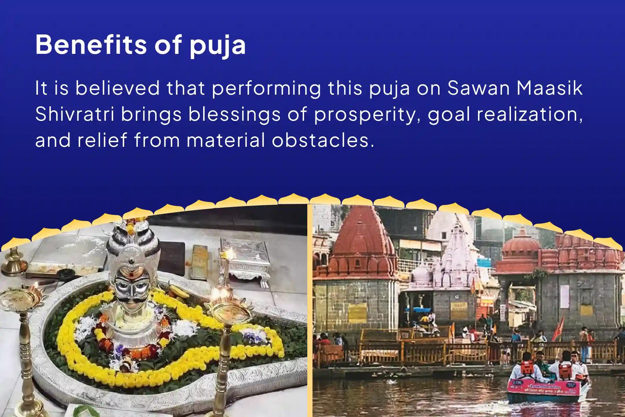 Sawan Monday Dosha Shanti Special Trimbakeshwar Rudrabhishek and Kaal Sarp Dosh Shanti Puja, Ujjain for Fearlessness and Achieving Mental Stability