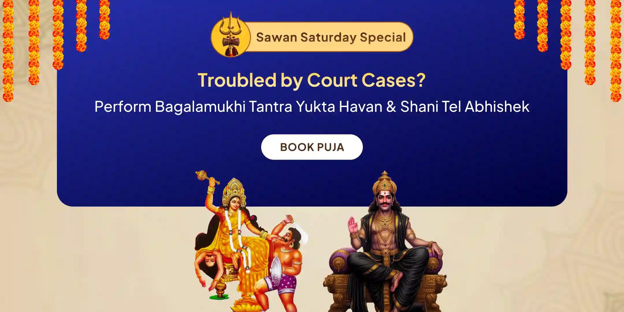 Maa Bagalamukhi Tantra Yukta Havan and Shani Til-Tel Abhishek