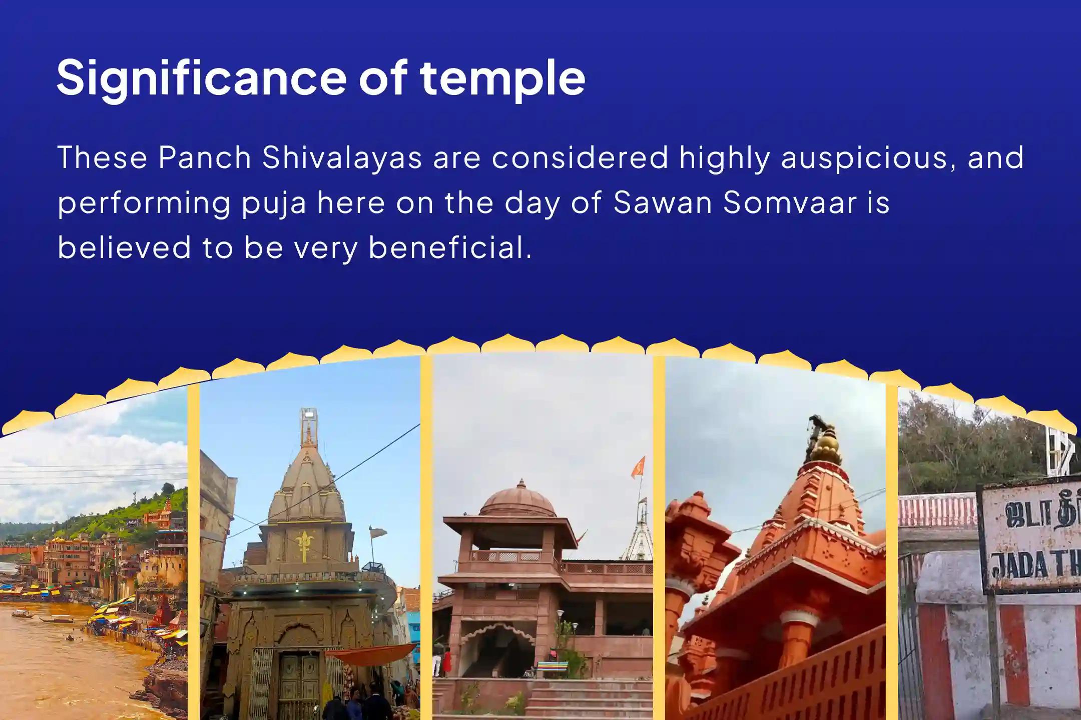 Sawan Last Monday Special : Panch Shivalaya Samyukta Special Panch Tatva (Prithvi, Jala, Vayu, Akaash, Agni) Maha Rudrabhishek at Five Sacred Shivalayas  For Blessings of Good Health and Protection from Negative Influences