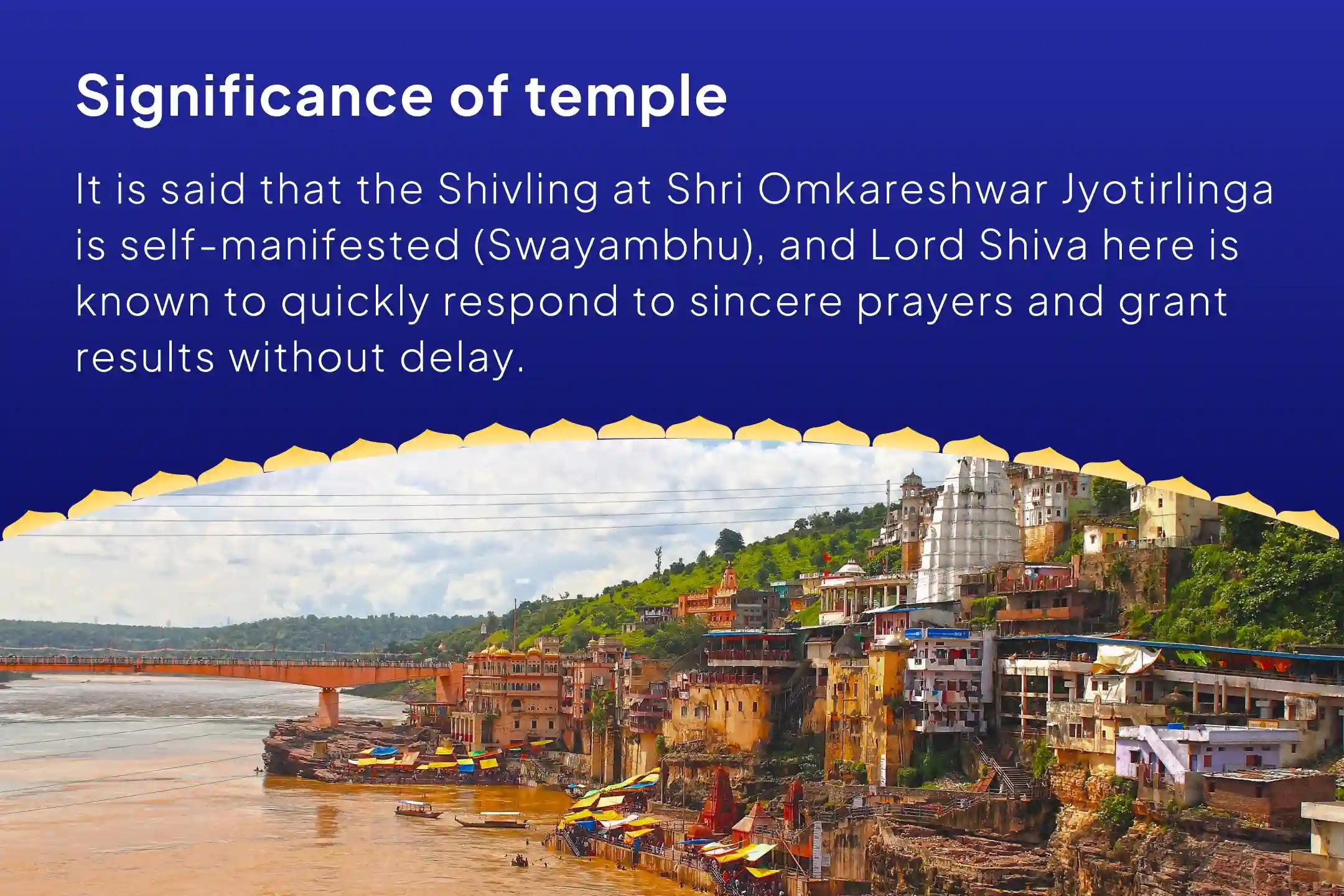 Sawan’s Last Monday Jyotirlinga Special Omkareshwar Swayambhu Jyotirlinga Rudrabhishek for career clarity, life decisions, and guidance for the path ahead
