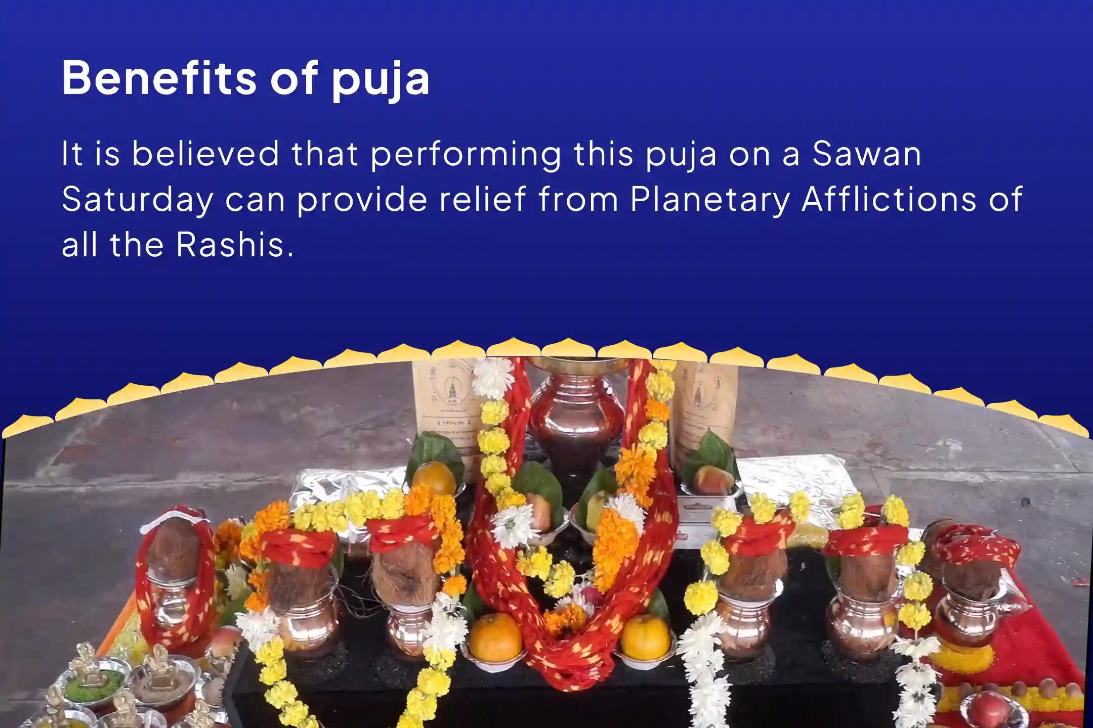 Sawan Saturday Special: Shani Navagraha Shanti Navagraha Shanti Puja, Shani Til Tel Abhishek and Paap Graha Shanti Havan to Remove Planetary Afflictions of all the Rashis