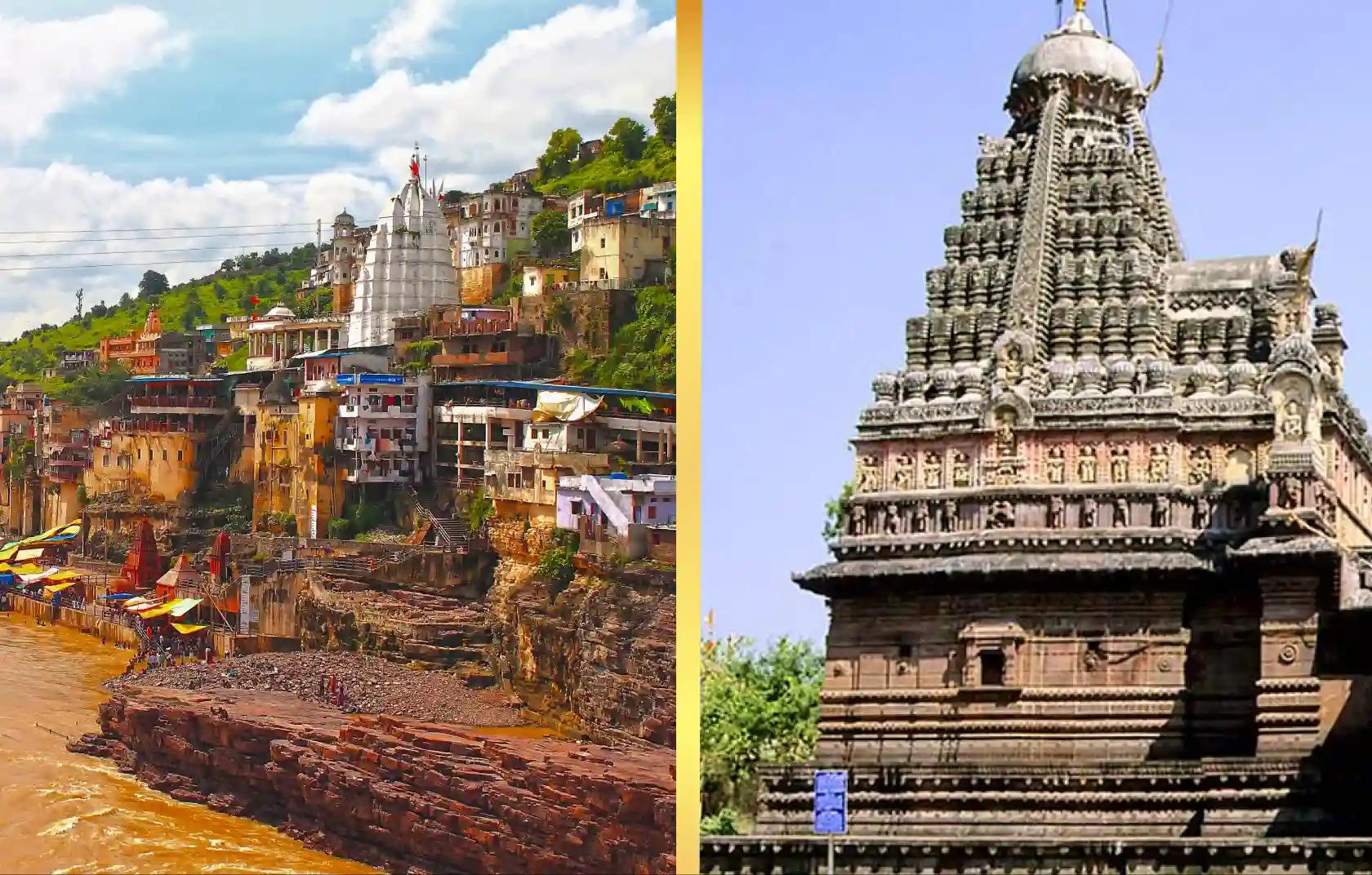 Grishneshwar Jyotirlinga | Shri Omkareshwar Jyotirlinga , Aurangabad, Maharashtra, Khandwa, Madhya Pradesh