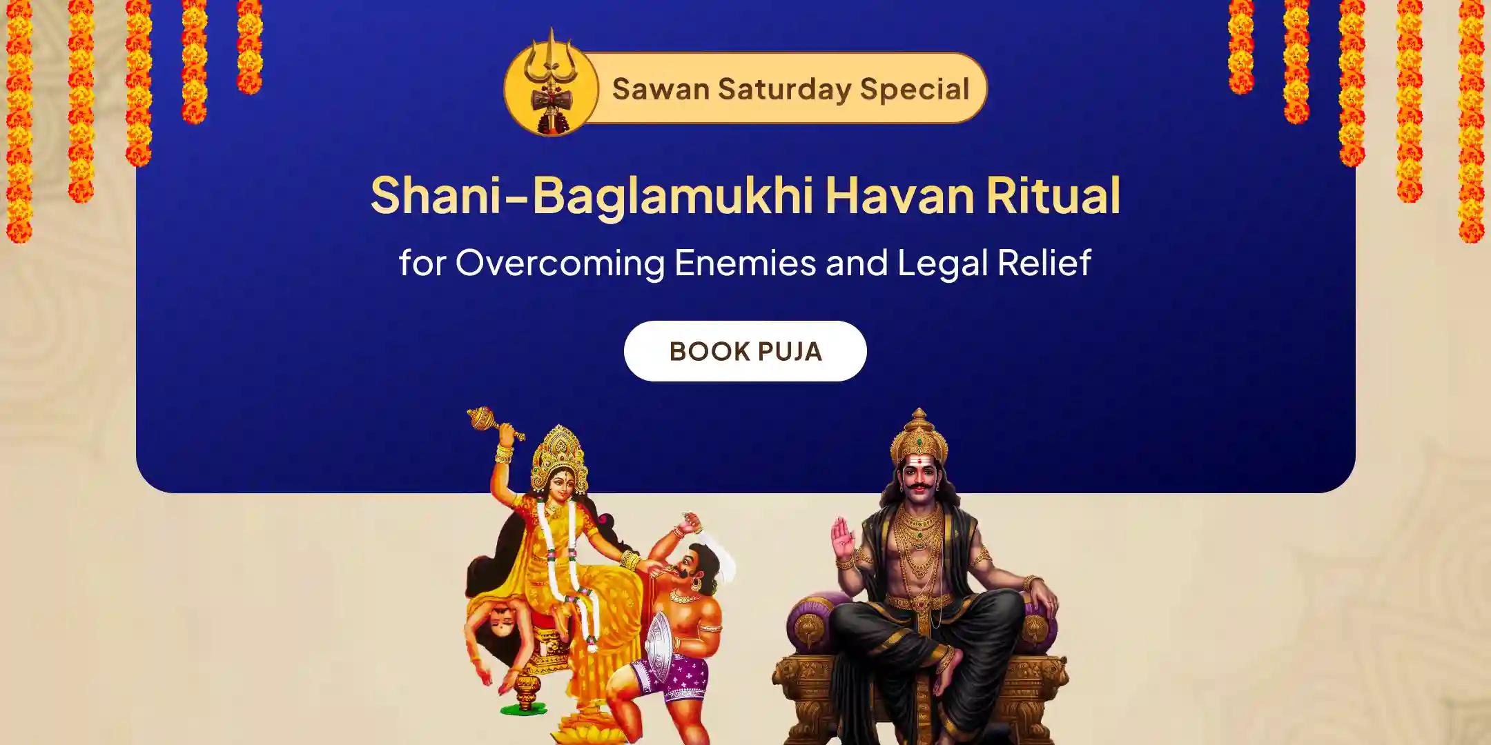 Legal Victory Sankalp Puja and Shani-Bagalamukhi Havan