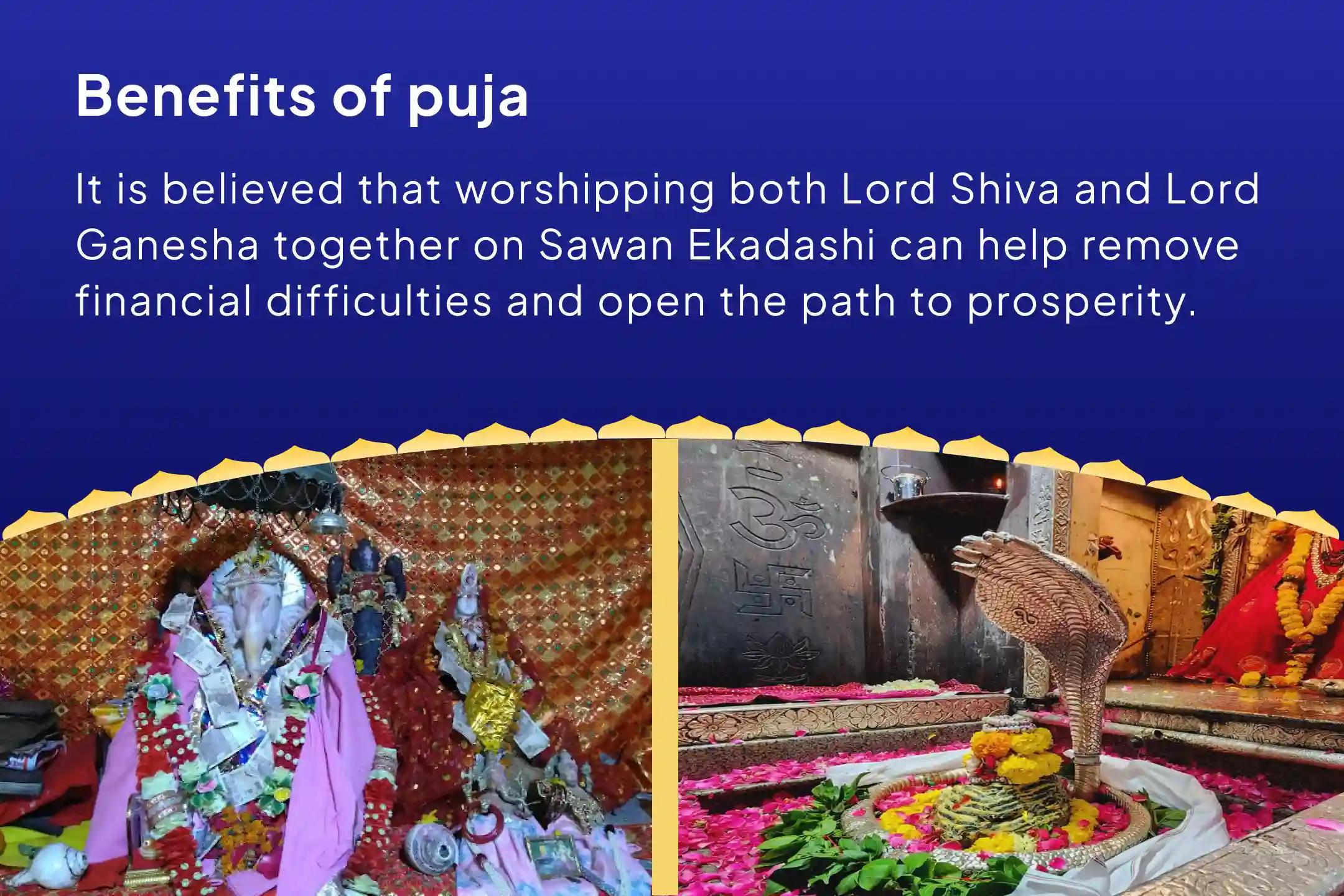 Putrada Ekadashi - Special at the Birthplace of Lord Ganesha Dodital 1008 Durva Archana and Shiv Rudrabhishek Receive the combined blessings of Lord Shiva and Lord Ganesha to overcome financial difficulties