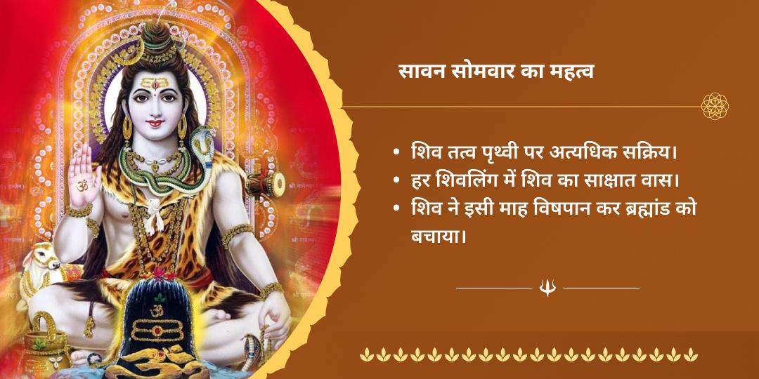 सावन अंतिम सोमवार 3 ज्योतिर्लिंग जल-बिल्व अभिषेक