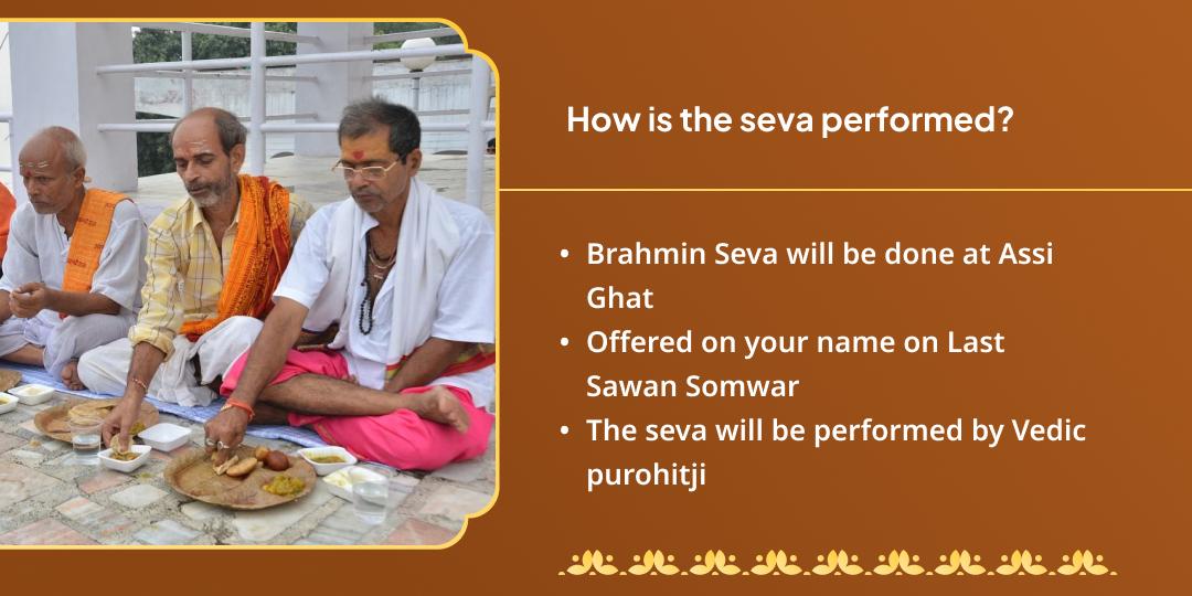 Last Sawan Somwar Kashi Brahmin Seva
