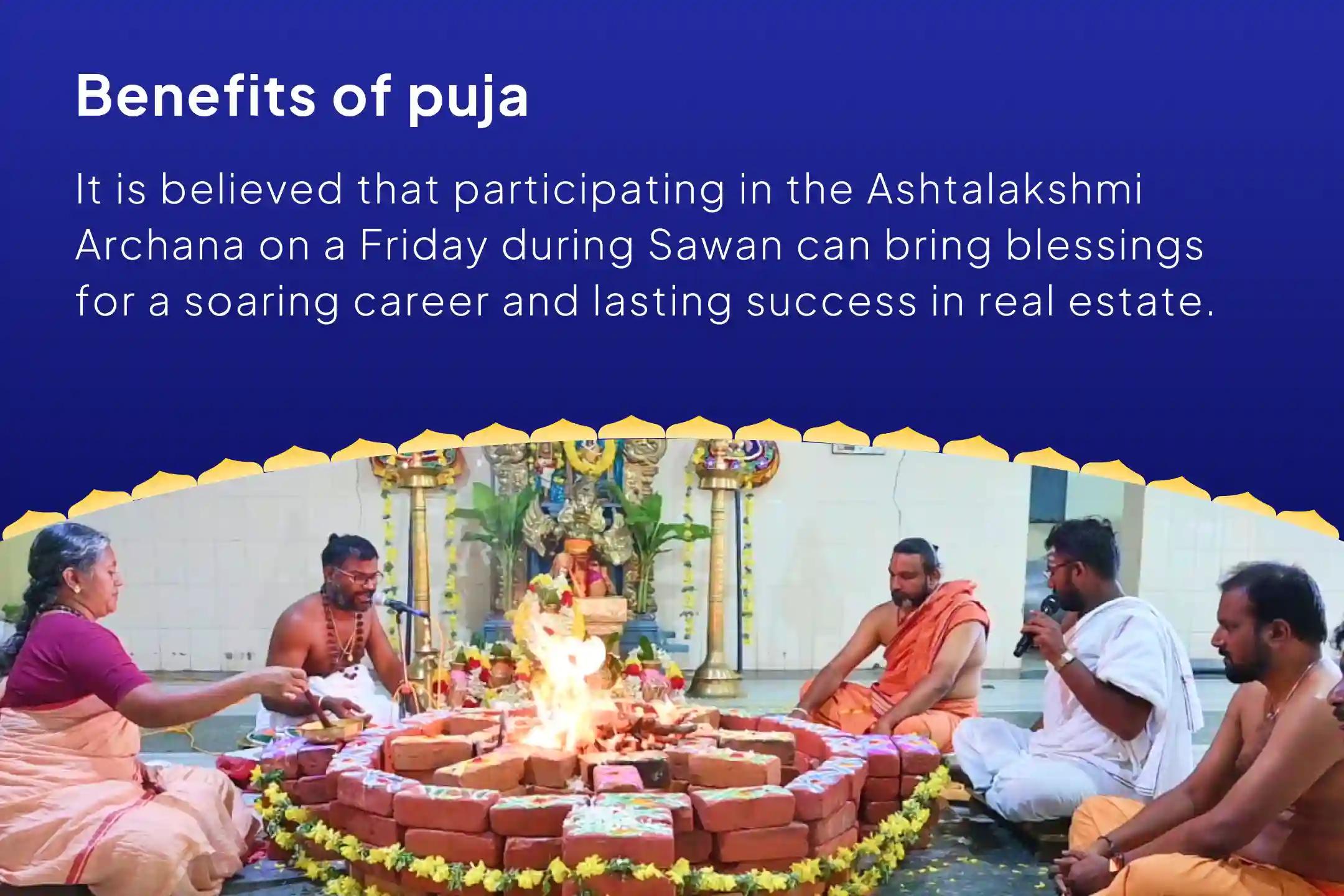 Sawan Lakshmi Special: Ashtalakshmi Archana Ashtalakshmi Homam for removing obstacles and bringing success in Career and Real Estate