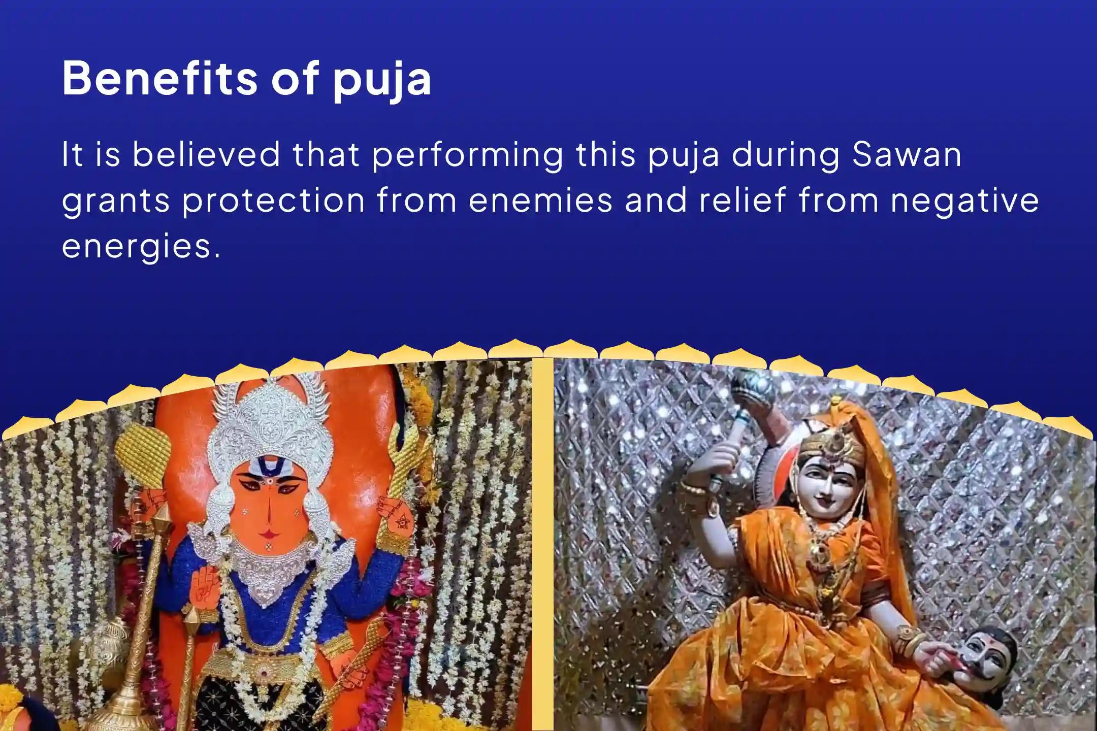 Last Tuesday of Sawan – Bagalamukhi & Hanuman Victory Over Enemies Special Maa Bagalamukhi Shatru Buddhi Vinashini Yagya & Hanuman Shatrunjaya Puja for protection from enemies and destruction of negativity