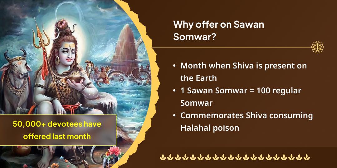 Sawan Somwar Baidyanath Jyotirling Chadhava