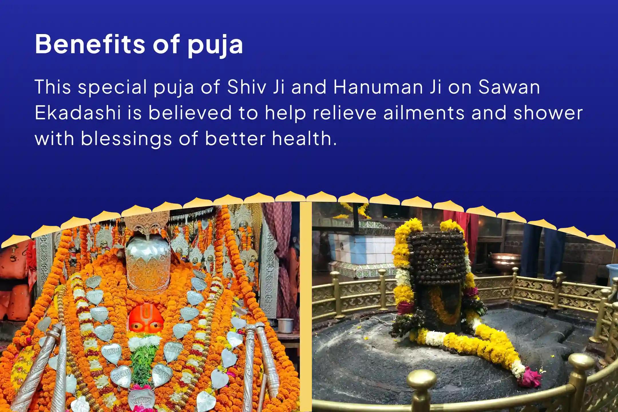 11 Brahmin Shiva - Hanuman Jyotirlinga Special Grishneshwar Rudrabhishek and 11,000 Hanuman Mool Mantra Jaap Shiva's Blessings for Better Health