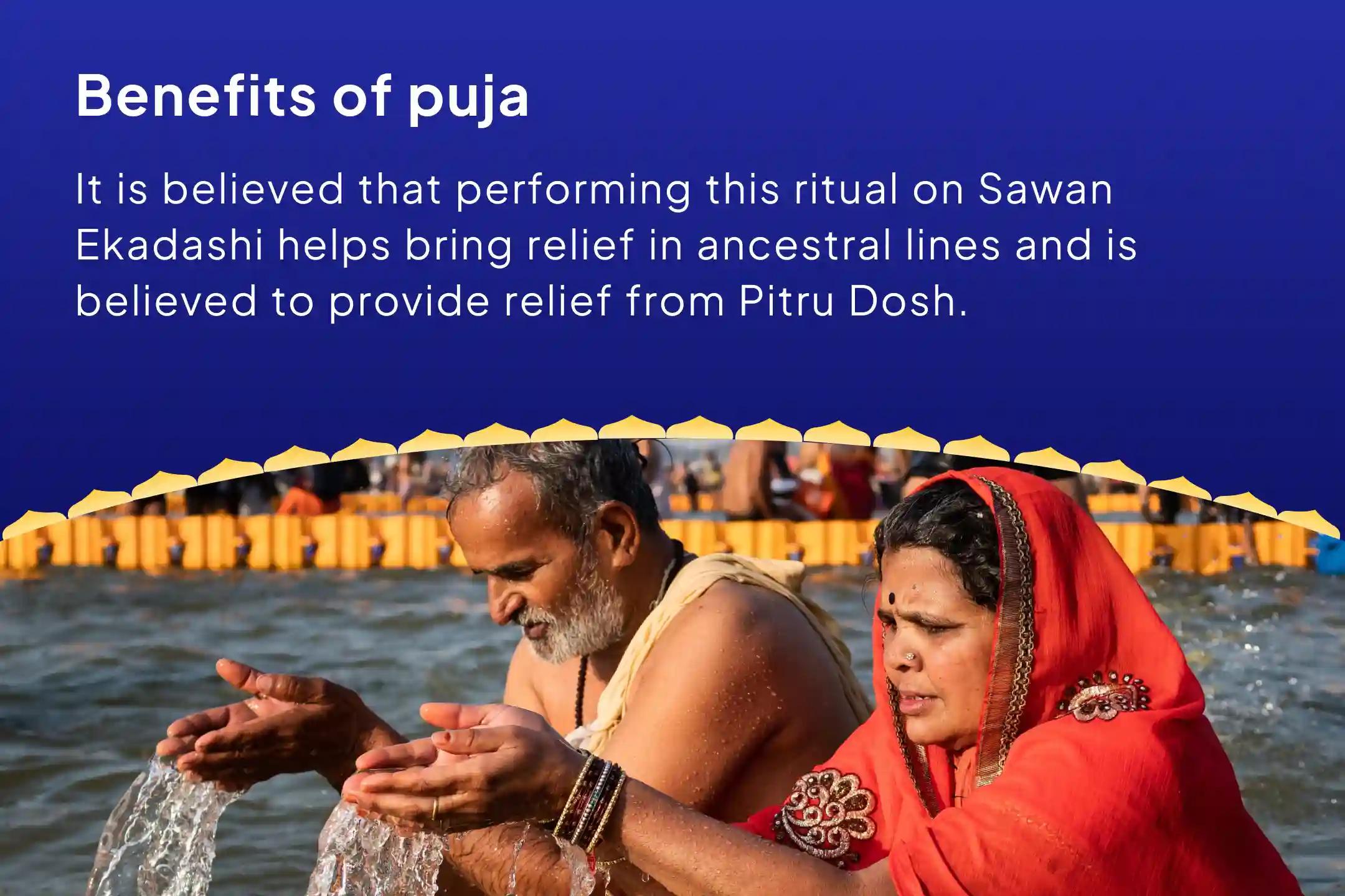 Sawan Last Ekadashi 3 Moksha Tirth Special Kashi-Rameshwaram-Gokarna Sawan Last Ekadashi Pitru Shanti Puja and Yagya for Ancestral Karmic Relief and Peaceful Life