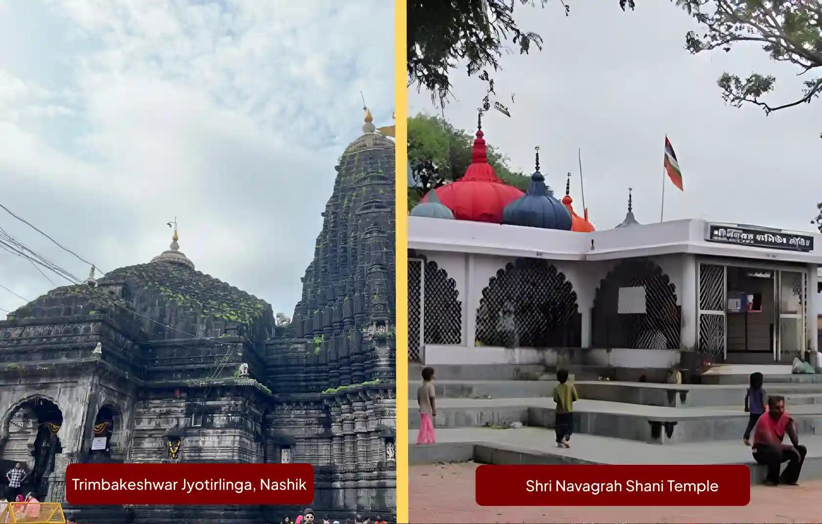 Shri Trimbakeshwar Jyotirlinga Mandir, Shri Navgrah Shani Mandir, Nashik, Ujjain