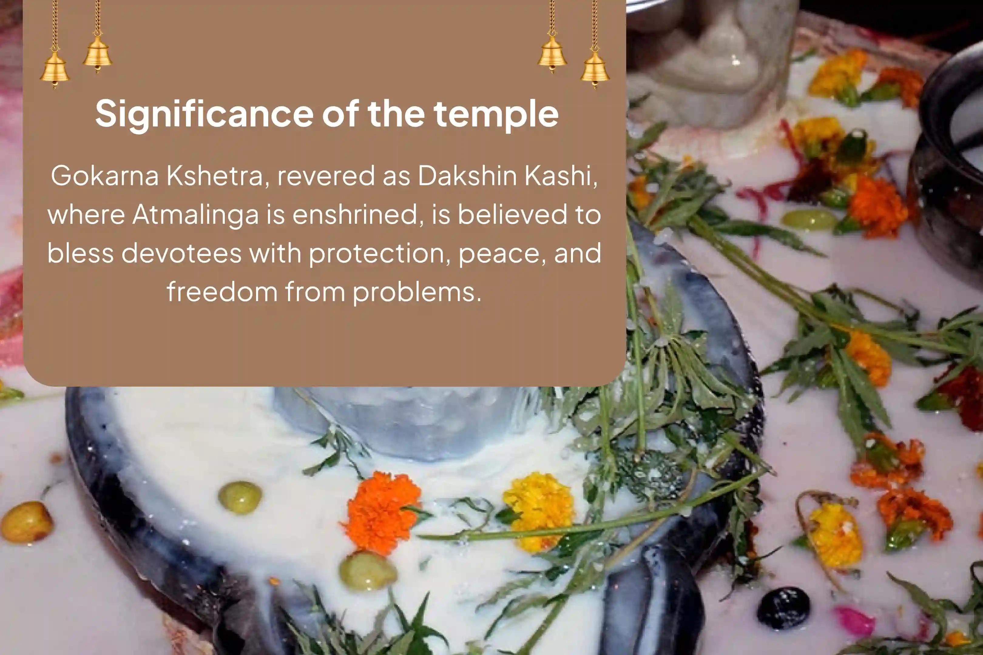 Shravana Somvaram Gokarna Special Gokarna Atma Lingam Kshetra 5 Hawan Kund, 21 Brahmin Maha Rudra Homa For Fulfillment of Life Desires and Financial Relief