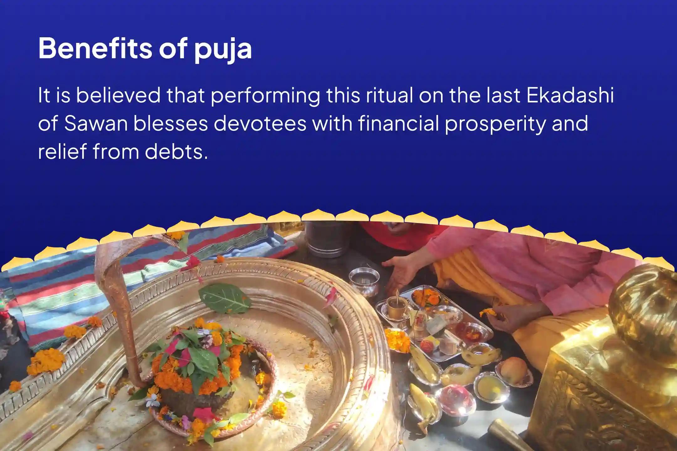 Last Sawan Ekadashi Harihar Special 1008 Sahasra Kamal Archana, Vishnu Sahashranama Poojan, and Rin Mukti Shiva Havan for Abundance of Wealth and Prosperity in Personal & Professional Life