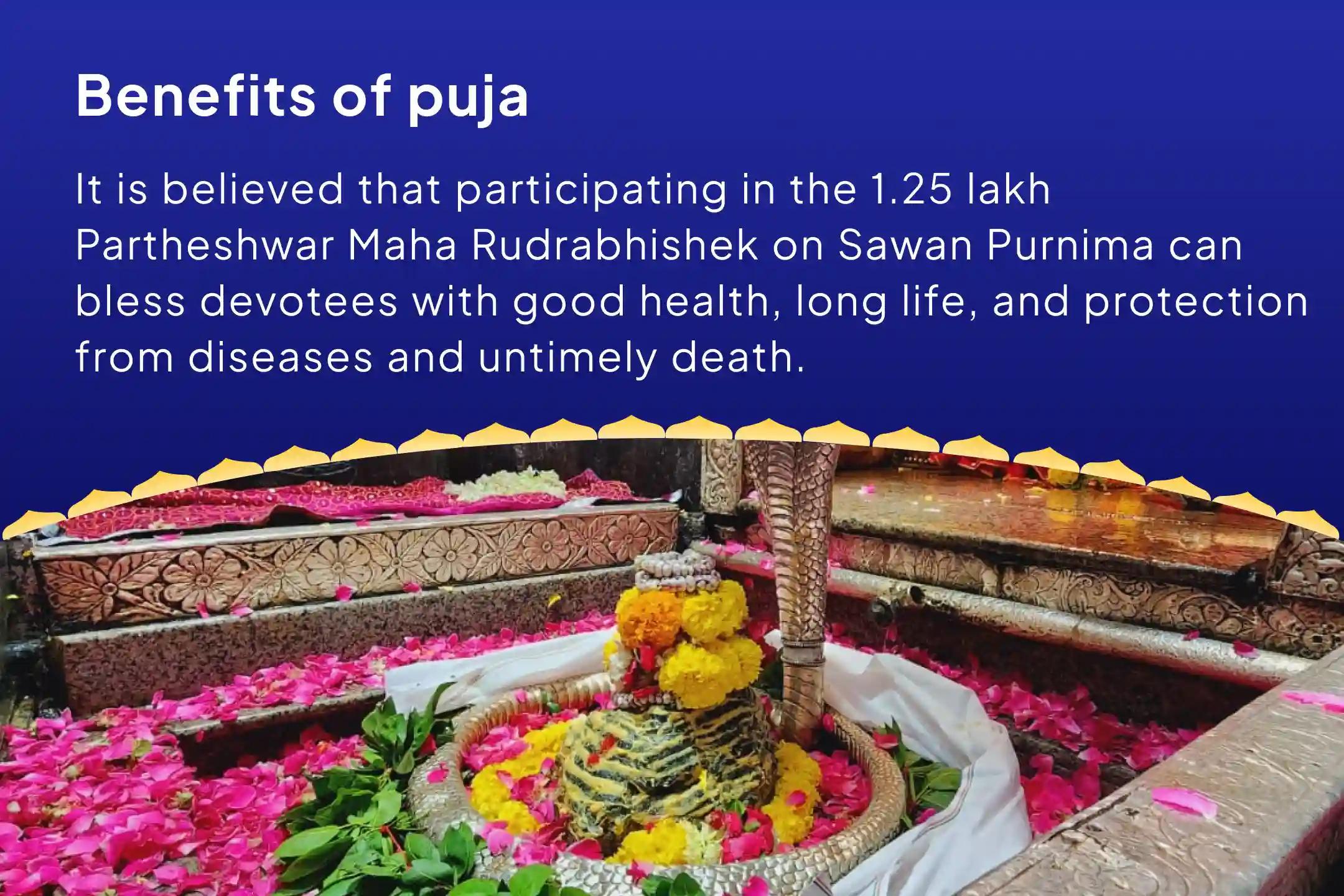 Sawan Purnima 11 Brahmin Special 1.25 Lakh Partheshwar Rudrabhishek at Omkareshwar Jyotirlinga Blessings for Healing, Longevity, and Protection From Illness