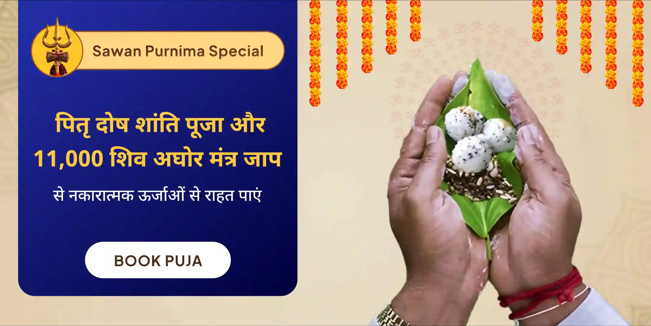 पितृ दोष शांति पूजा और 11,000 शिव अघोर मंत्र जाप