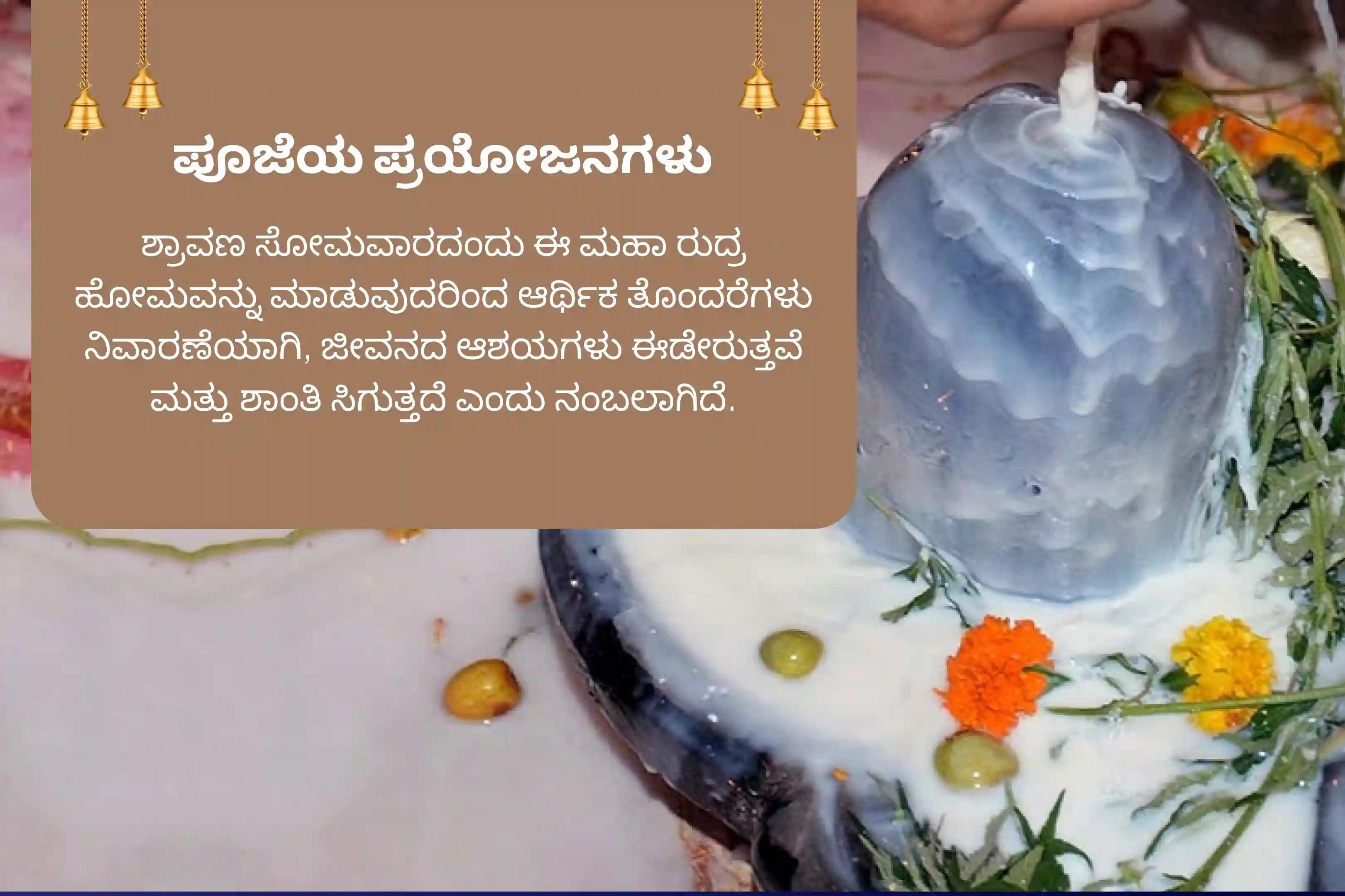 ಶ್ರಾವಣ ಸೋಮವಾರ ಗೋಕರ್ಣ ವಿಶೇಷ ಗೋಕರ್ಣ ಆತ್ಮಲಿಂಗ ಕ್ಷೇತ್ರದಲ್ಲಿ 11 ಹವನ ಕುಂಡಗಳಲ್ಲಿ, 51 ಬ್ರಾಹ್ಮಣರಿಂದ ನಡೆಯುವ ಮಹಾ ರುದ್ರ ಹೋಮ ಜೀವನದ ಇಷ್ಟಾರ್ಥ ಸಿದ್ಧಿಗಾಗಿ ಮತ್ತು ಆರ್ಥಿಕ ಪರಿಹಾರಕ್ಕಾಗಿ