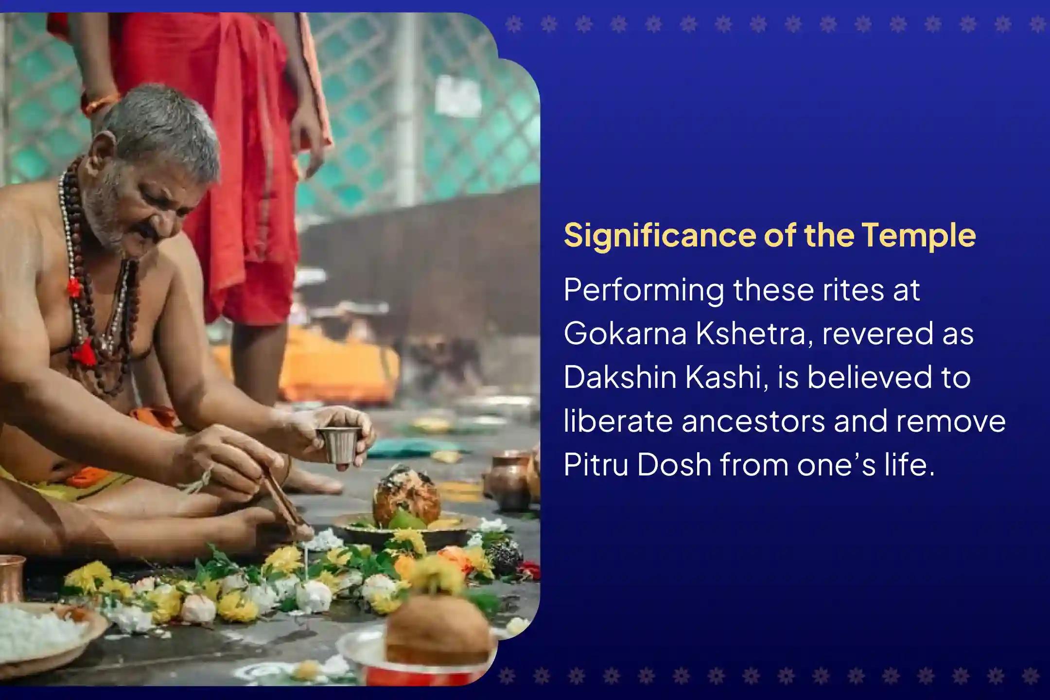 Shravana Purnima Dakshin Kashi' Gokarna Teerth Kshetra Special Narayan Bali, Tripindi Shradh, and Tila Homa To Relieve Ancestral Curse and Bring Peace for Departed Souls