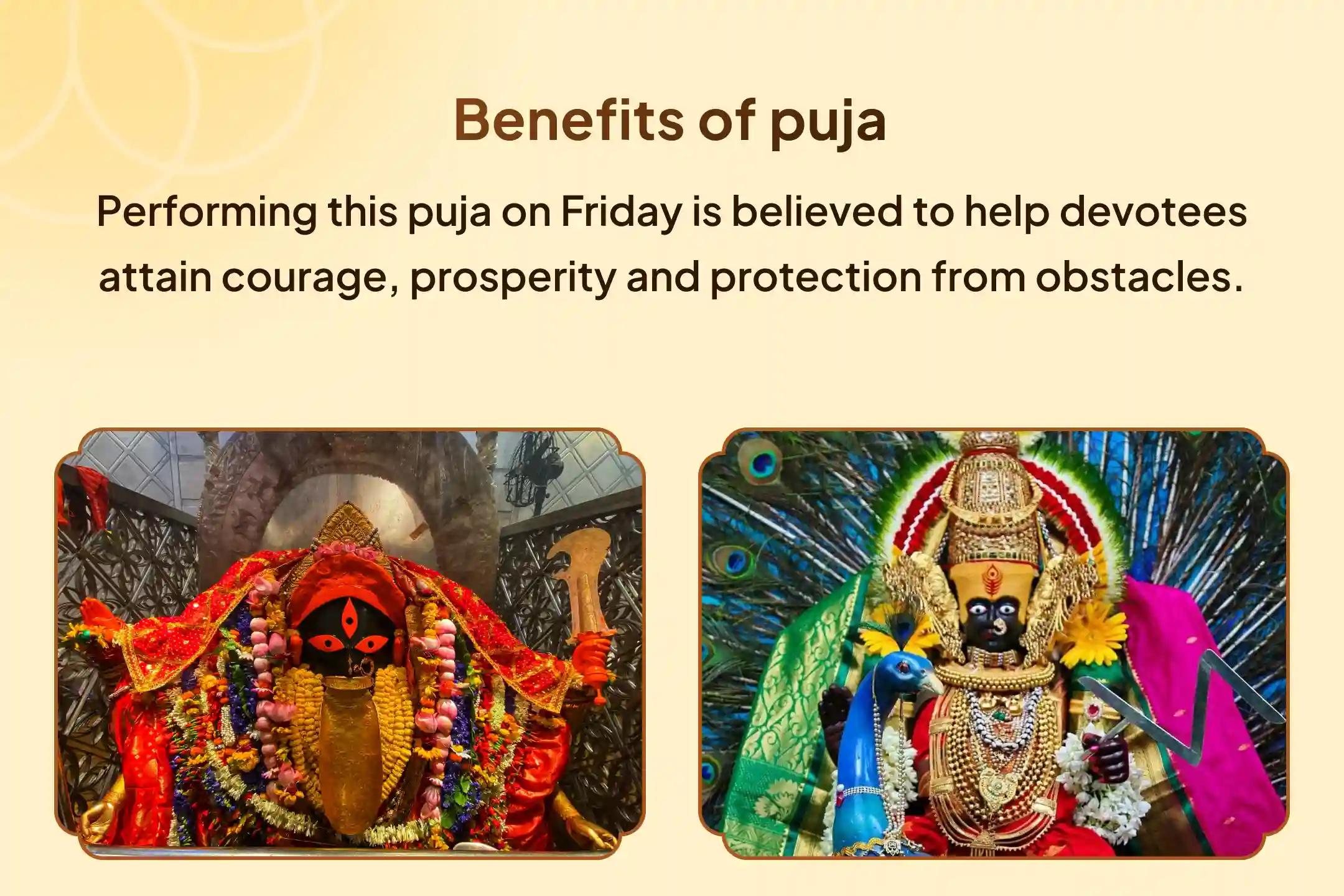 Friday Kalashtami Shaktipeeth Devi Special 11,000 Mahalakshmi Mantra Jaap and Divya Mahakali Tantra Yukta Havan for Courage And Protection From Obstacles