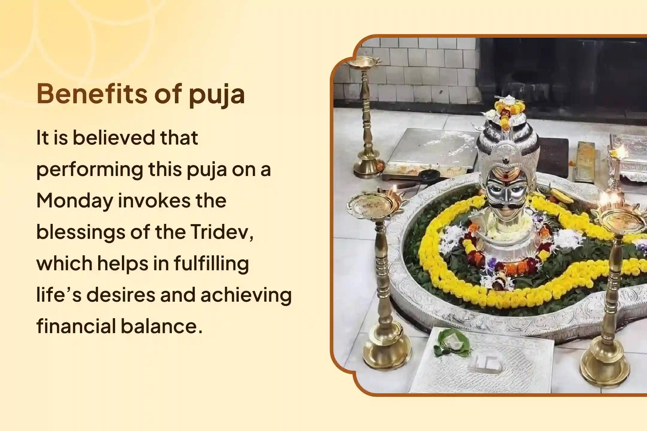 Trimbakheshwar Jyotirlinga Special Bramha Vishnu Mahesh Jyotirlinga Rudrabhishek for Blessings of Abundance, Purpose, and Freedom from Material Hurdles