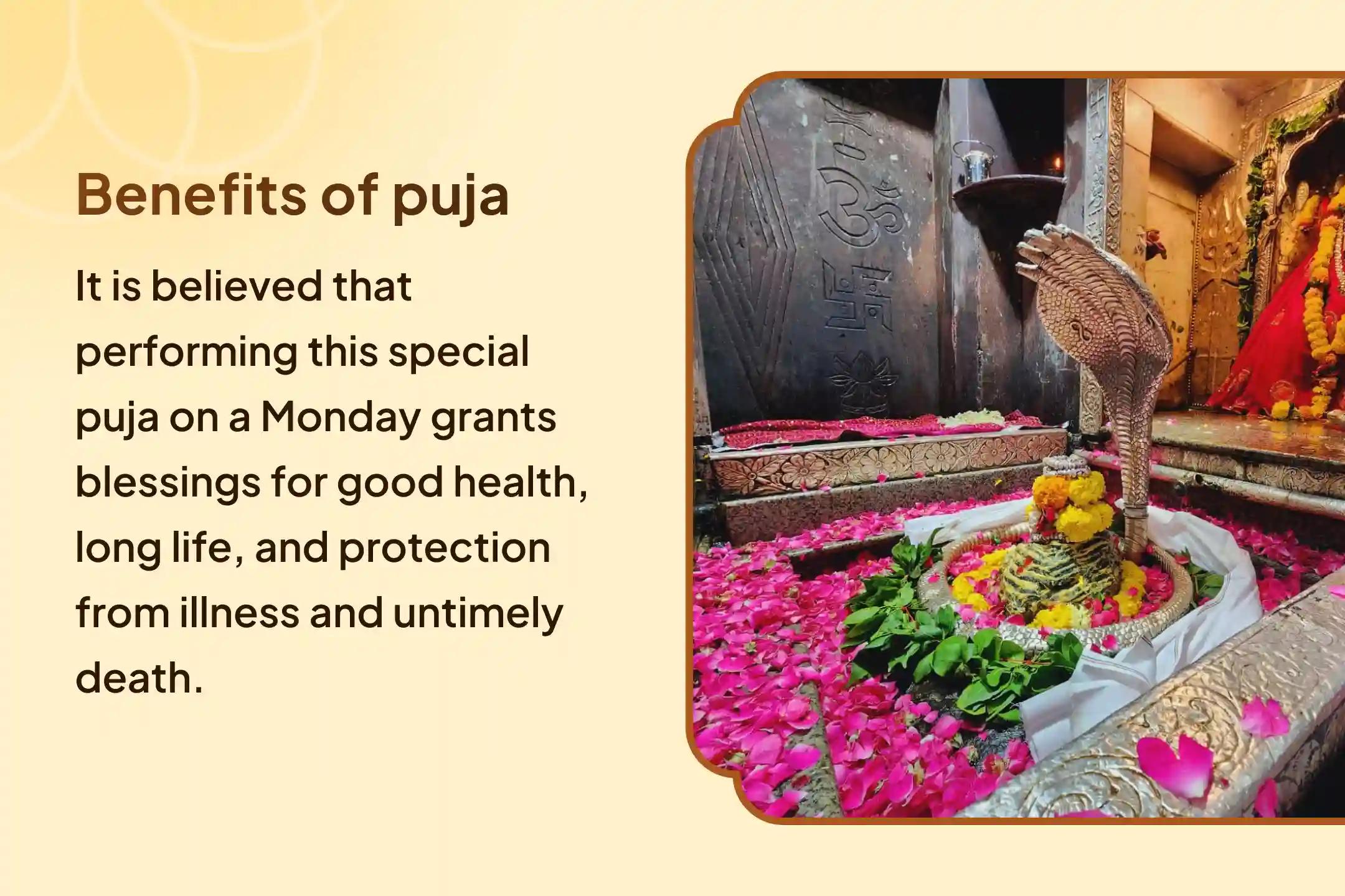 Monday 'God of Health' Jyortirlinga Special Omkareshwar 11,000 Mahamrityunjaya Maha Anushthan & Panchamrit Rudrabhishek For Healing, Longevity, and Protection From Illness and Untimely Death