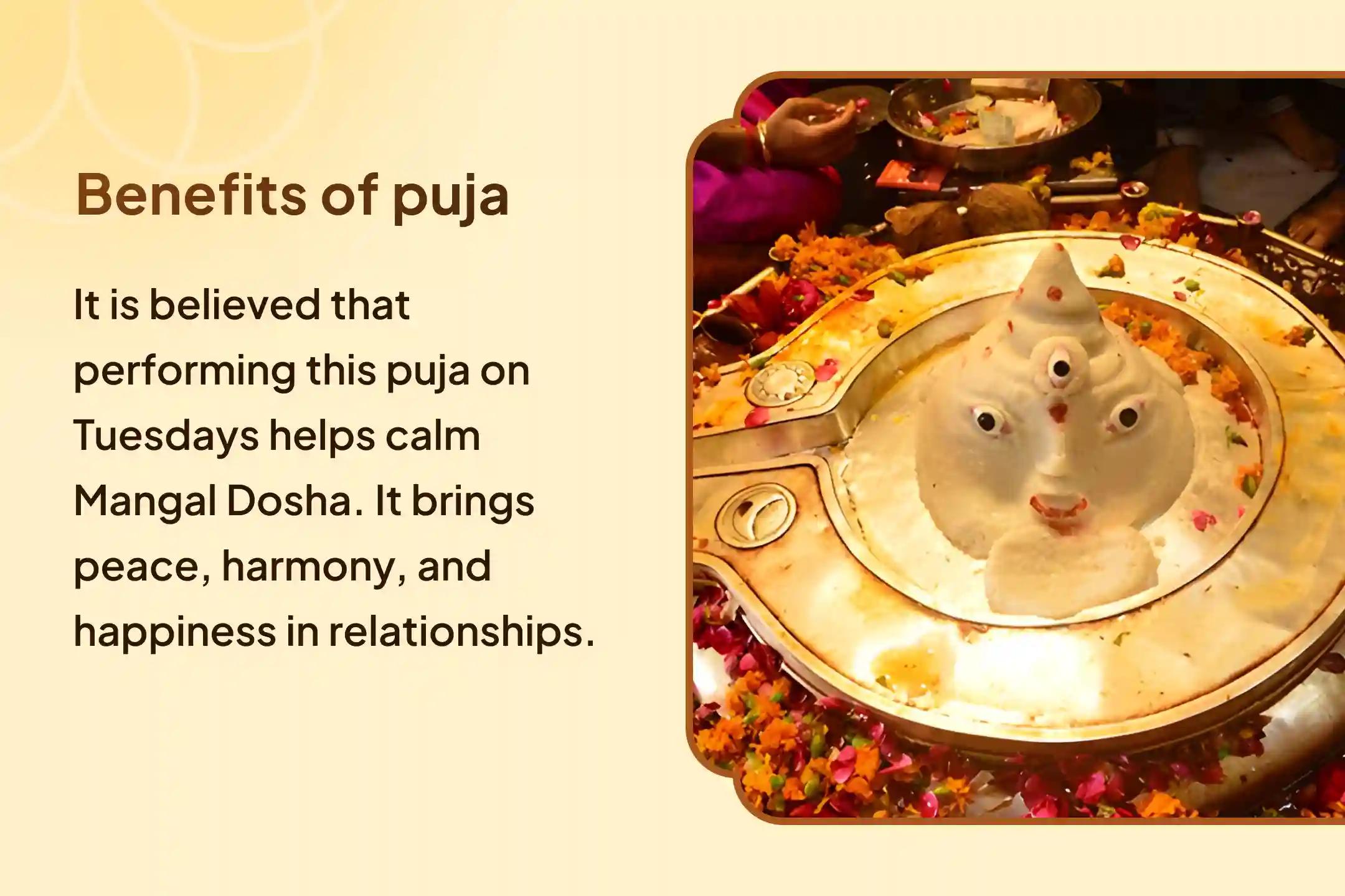 Mangalwar Manglik Dosh Shanti Special Manglik Dosha Shanti Puja, Peepal Tree Puja and Mangal Daan Kunjika for Overcoming Conflicts and Relationship Bliss