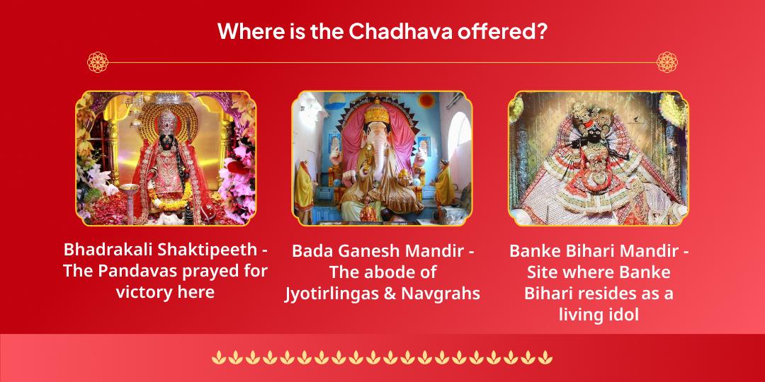 Raksha Bandhan Krishna, Ganpati & Bhadrakali Chadhava