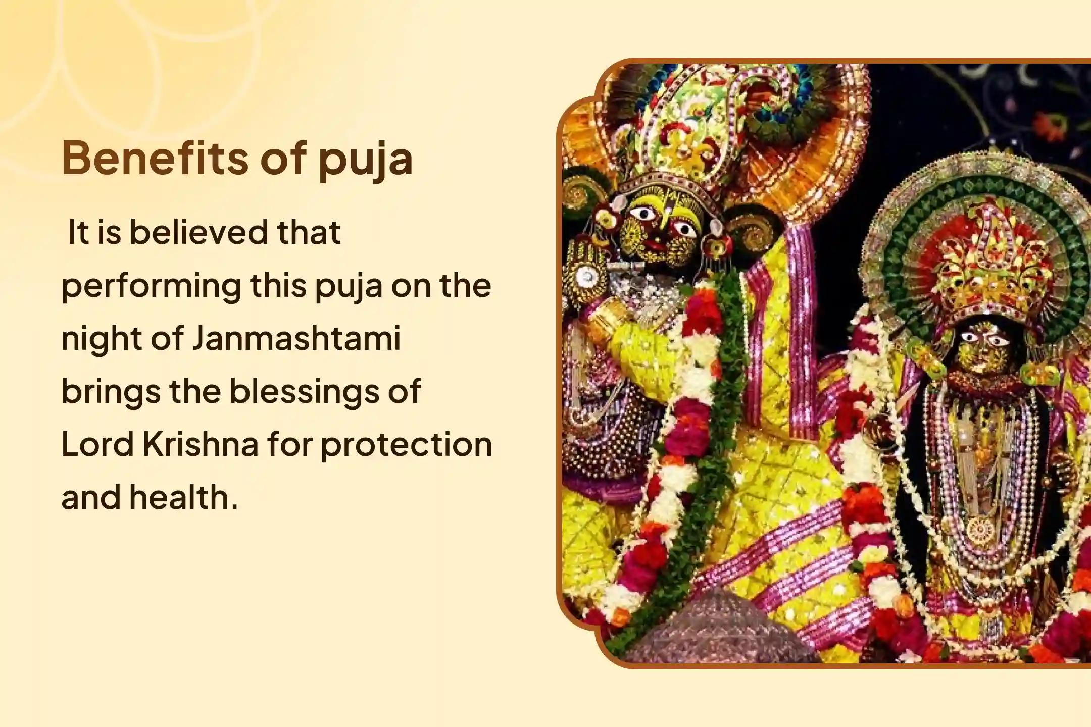 Krishna Janmashtami 108 Kalash Janamutsav Special - 12:40am Puja 108 Brahmin 108 Kalash Maha Abhishek and Gau Seva Invoke Krishna's Blessings at the time of his Birth for Divine Protection and Good Health