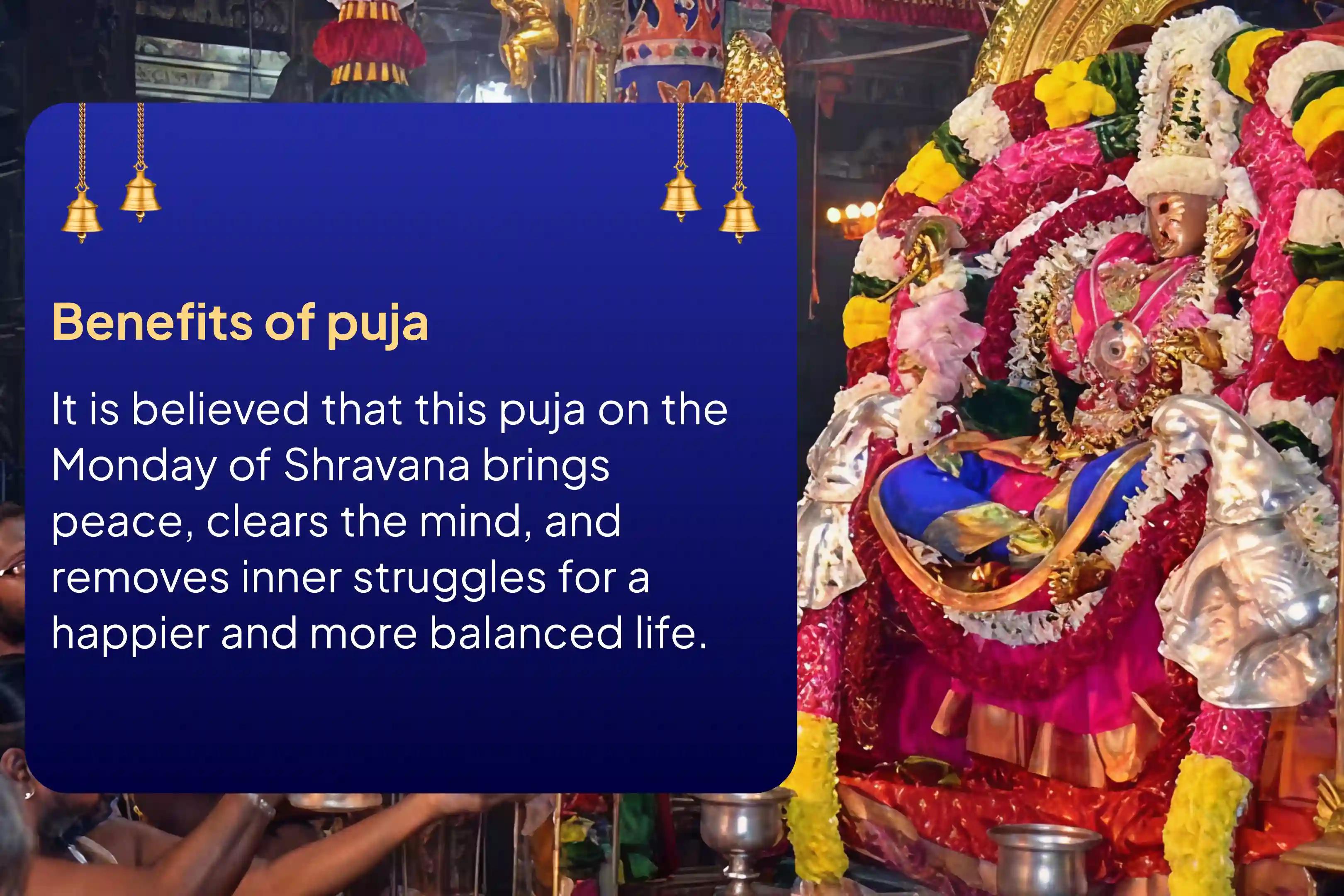 Participate in the Shravana Somavaram Arunachalam Kshetra Special Arunachalam Kshetra Special Rudrabhishek Puja and Homam to receive blessings of Lord and bliss in life.
