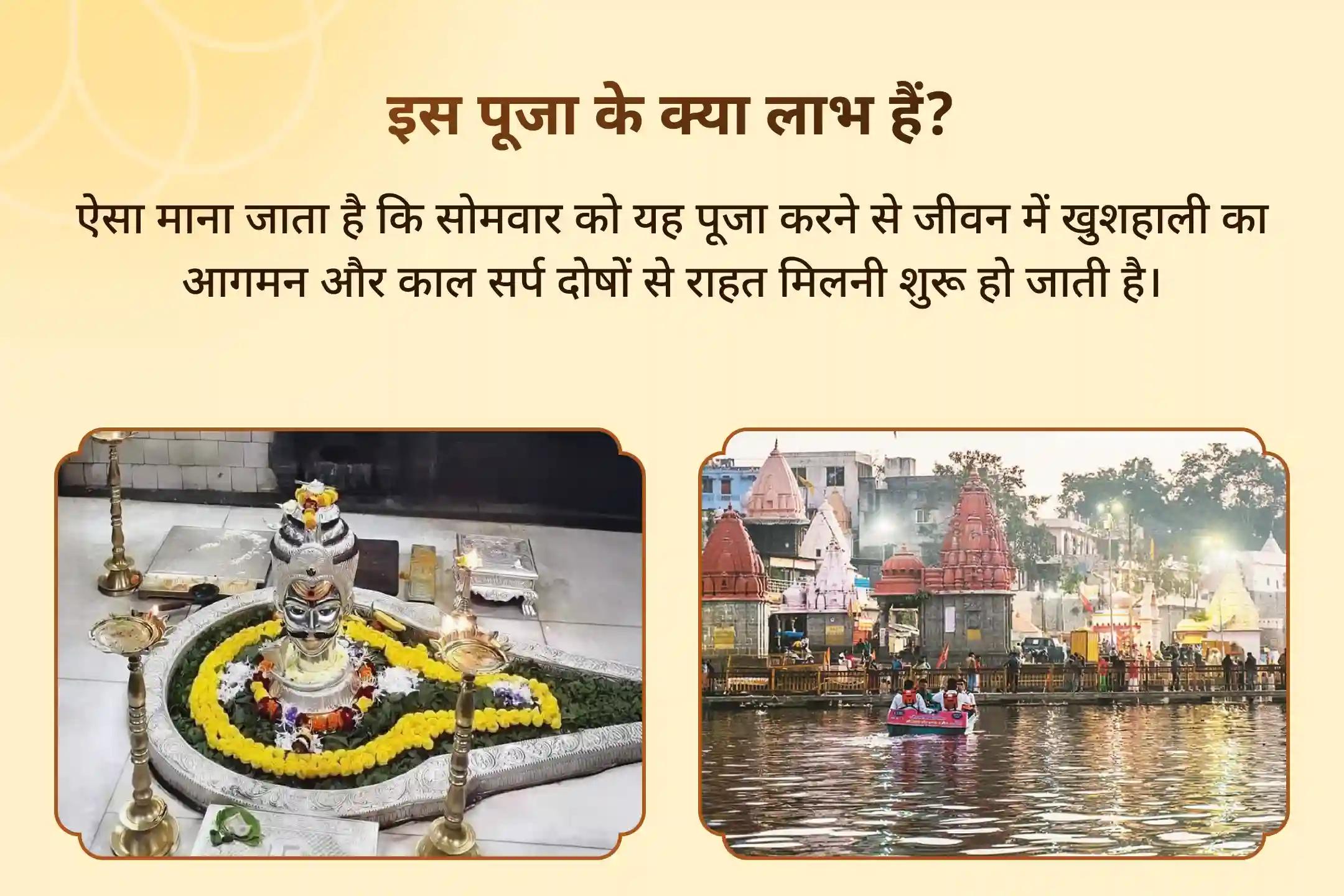 राहु-केतु दोष की शांति और मानसिक खुशहाली पाने के लिए राहु ज्योतिर्लिंग नक्षत्र विशेष त्र्यंबकेश्वर रुद्राभिषेक और काल सर्प दोष शांति पूजा उज्जैन