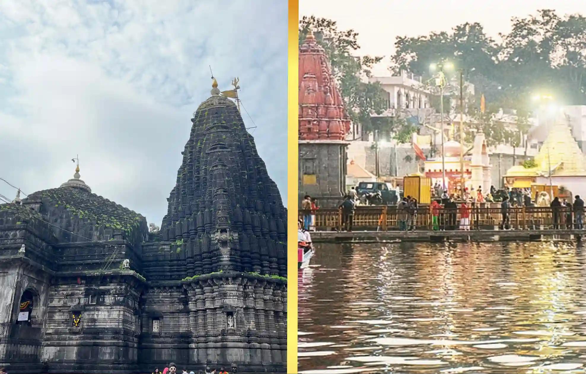 श्री त्र्यंबकेश्वर ज्योतिर्लिंग मंदिर, क्षिप्रा घाट, नासिक, उज्जैन