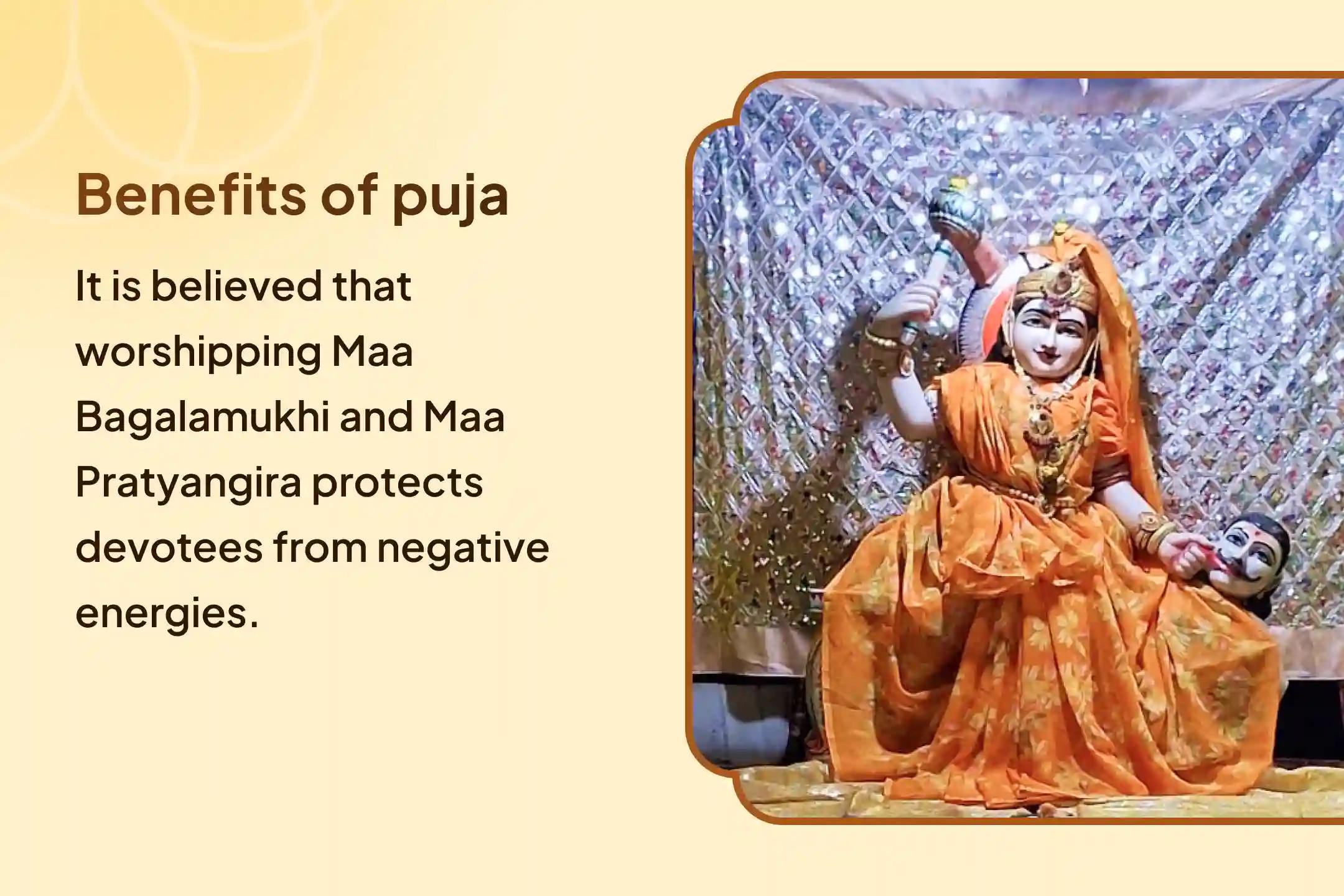 Thursday Bagalamukhi Pratyangira Special Bagalamukhi-Pratyangira Kavach Path, 1,25,000 Bagalamukhi Mool Mantra Jaap and Havan for Devi's Protection to Repel Malevolent Energies and Negative Influences