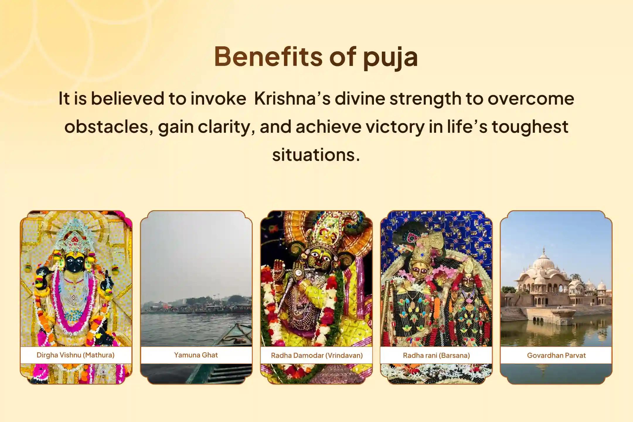 Krishna Janmashtami Janambhoomi Leela Special Krishna Janambhoomi 5 Leela Kshetra Vijay 108 Dhwaja Arpan Yatra Invoke Krishna's Blessings for Victory in Challenging Life Situations