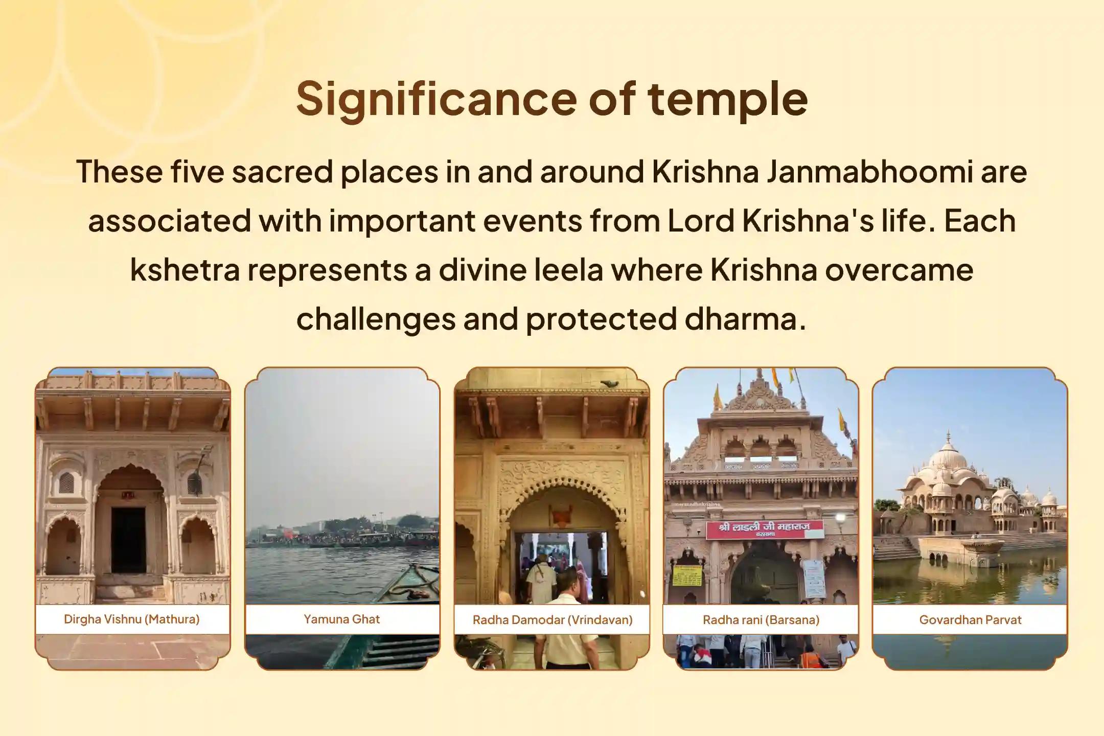 Krishna Janmashtami Janambhoomi Leela Special Krishna Janambhoomi 5 Leela Kshetra Vijay 108 Dhwaja Arpan Yatra Invoke Krishna's Blessings for Victory in Challenging Life Situations