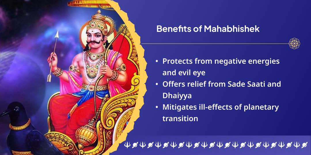 Sawan Shani Purnima Til & Oil Maha Abhishek at 3 Shani Temples