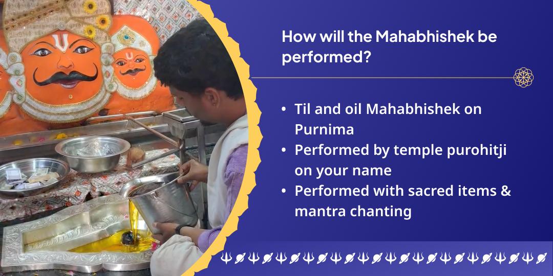 Sawan Shani Purnima Til & Oil Maha Abhishek at 3 Shani Temples