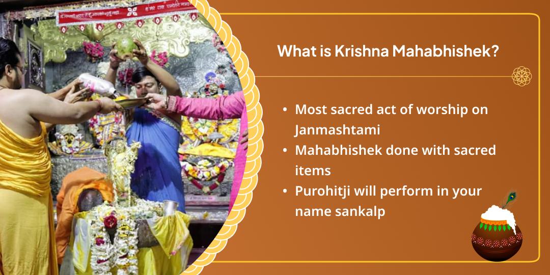 Janmashtami Vrindavan Dham Krishna Janma Mahabhishek Seva