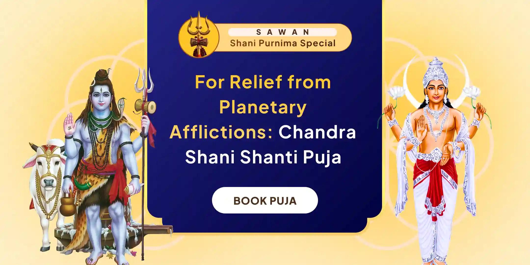 11000 Chandra Mool Mantra Jaap and 23000 Shani Mool Mantra Jaap with Omkareshwar Rudrabhishek